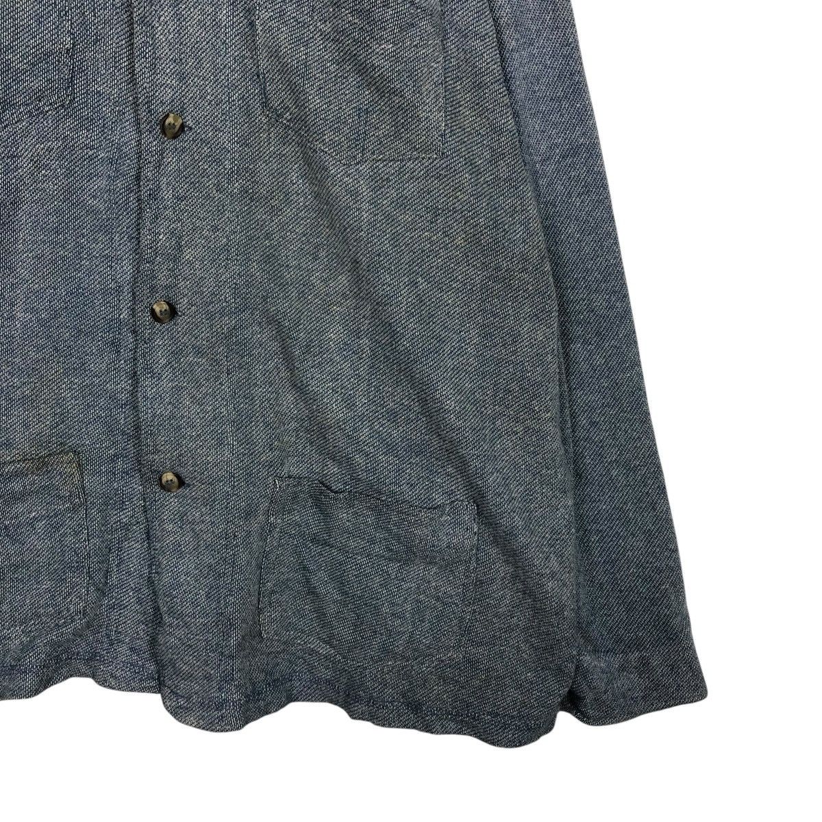 Vintage 🔥VINTAGE CHORE INDIGO BUTTON JACKET WALDI ISSEY MIYAKE Size US L / EU 52-54 / 3 - 7 Thumbnail