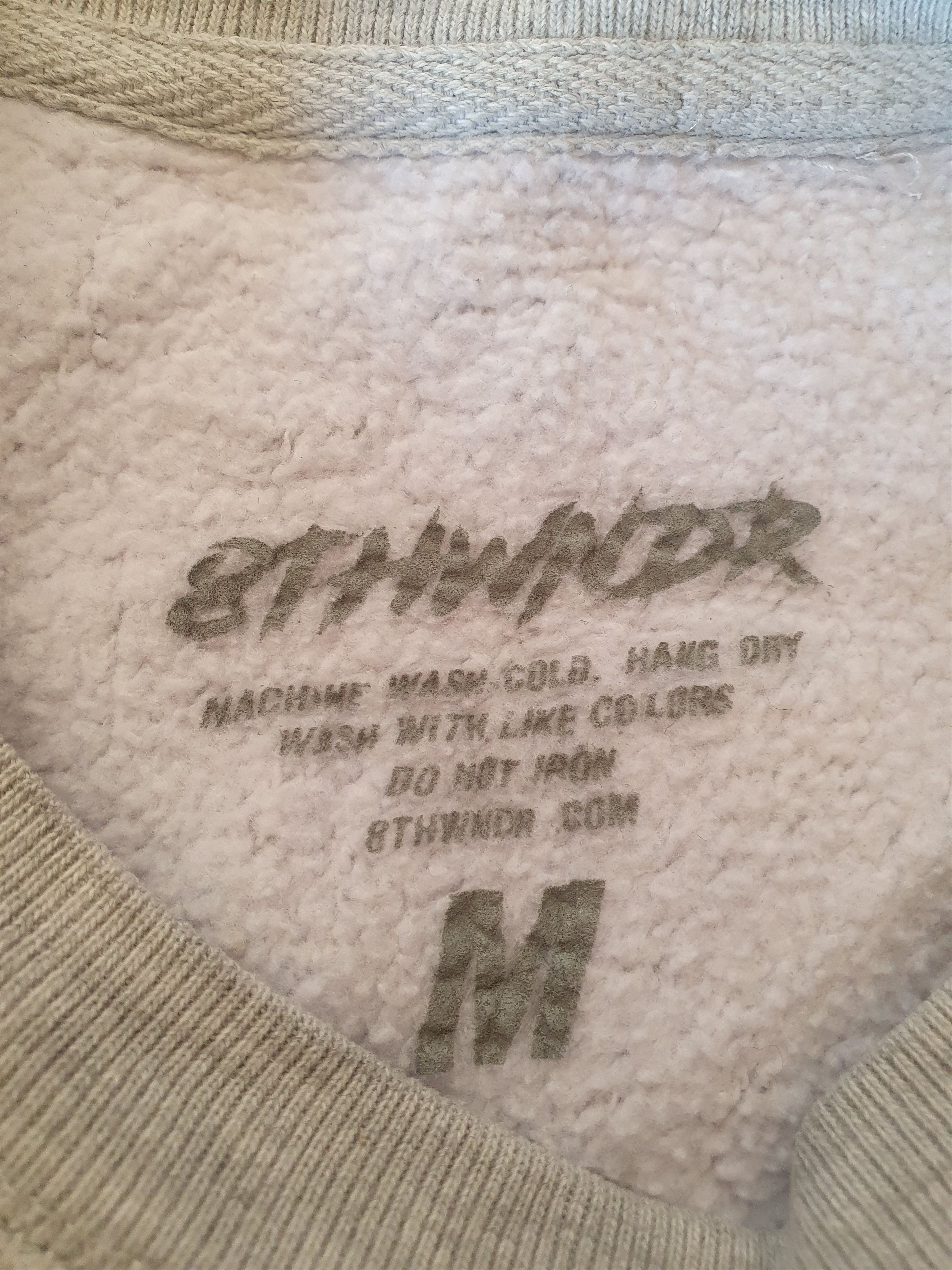 8THWNDR 8thwndr Sweatshirt Embroidery Spell Out sz M Size US M / EU 48-50 / 2 - 3 Thumbnail
