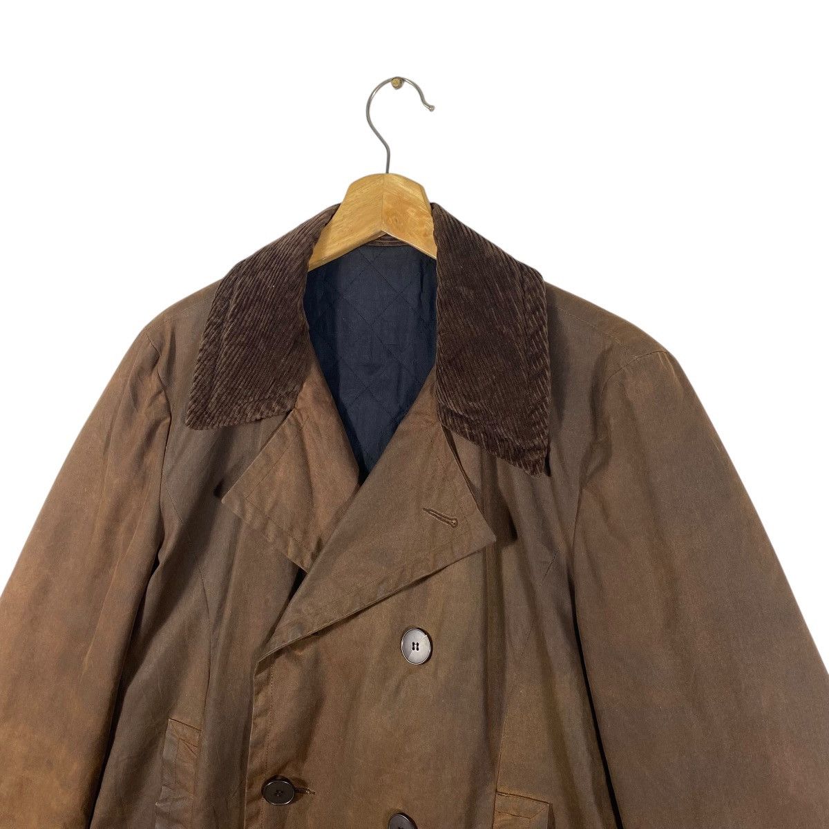 agnes b. Vintage Agnes B Homme Paris Double Breasted Wexed Jacket Size US M / EU 48-50 / 2 - 4 Thumbnail