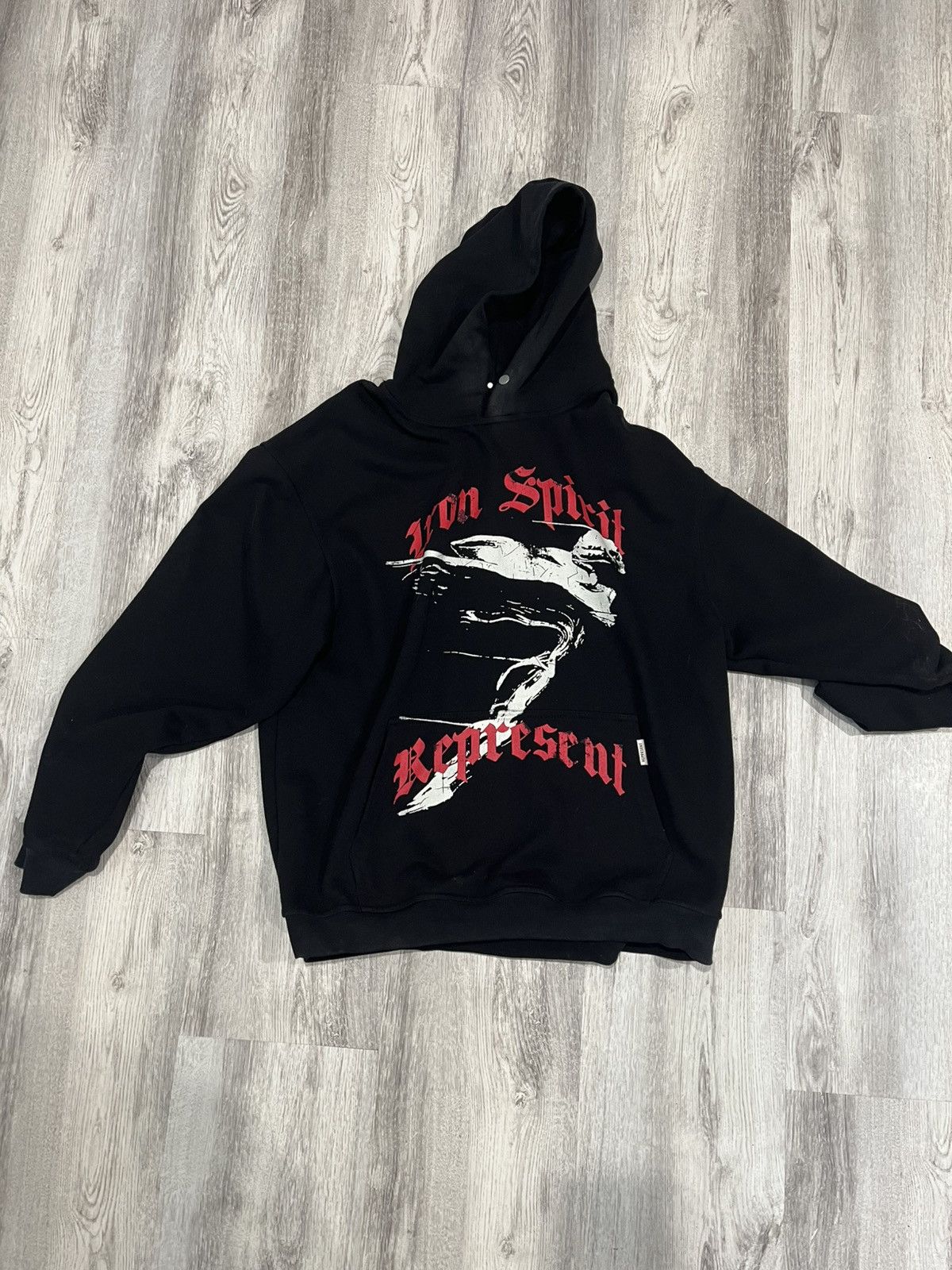 “Iron spirit” represent hoodie