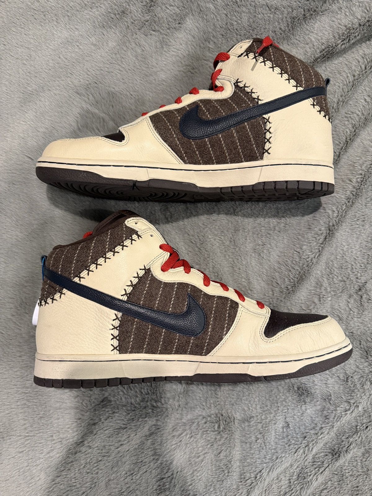 Nike Nike Dunk High PRM ‘Memphis Red Sox Untold Truth 2006 13M DS Size US 13 / EU 46 - 3 Thumbnail