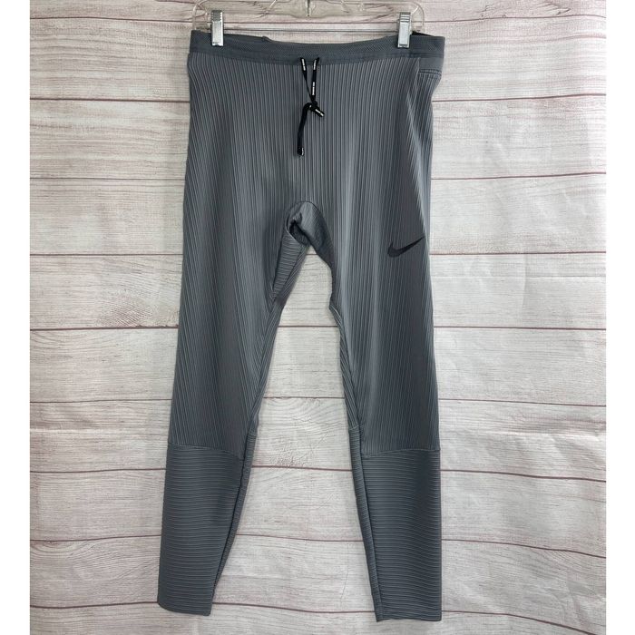 Nike Nike Dri-Fit AeroSwift Running Tights Smoke Grey Pants | Grailed