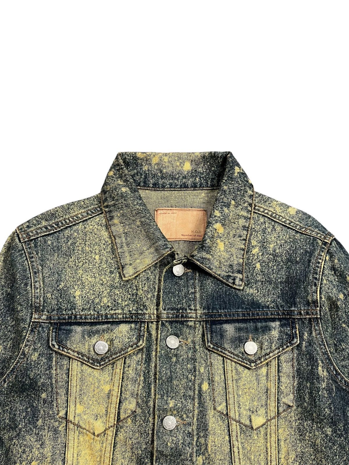 If Six Was Nine 2000s Number Of Day - Mudwash Denim Jacket Size US M / EU 48-50 / 2 - 11 Thumbnail