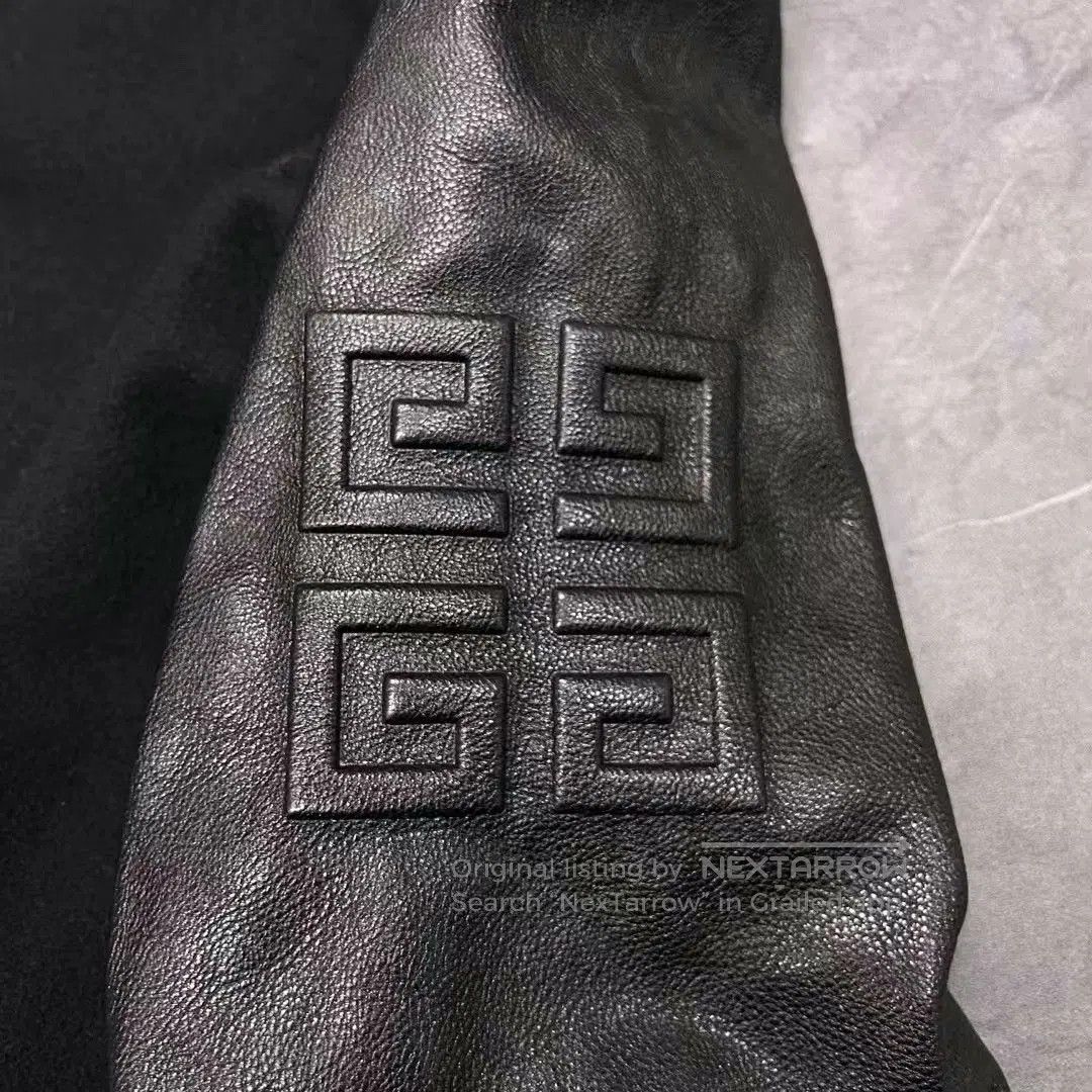 Givenchy givenchy leather sleeve baseball jacket size 36. Size US S / EU 44-46 / 1 - 3 Thumbnail