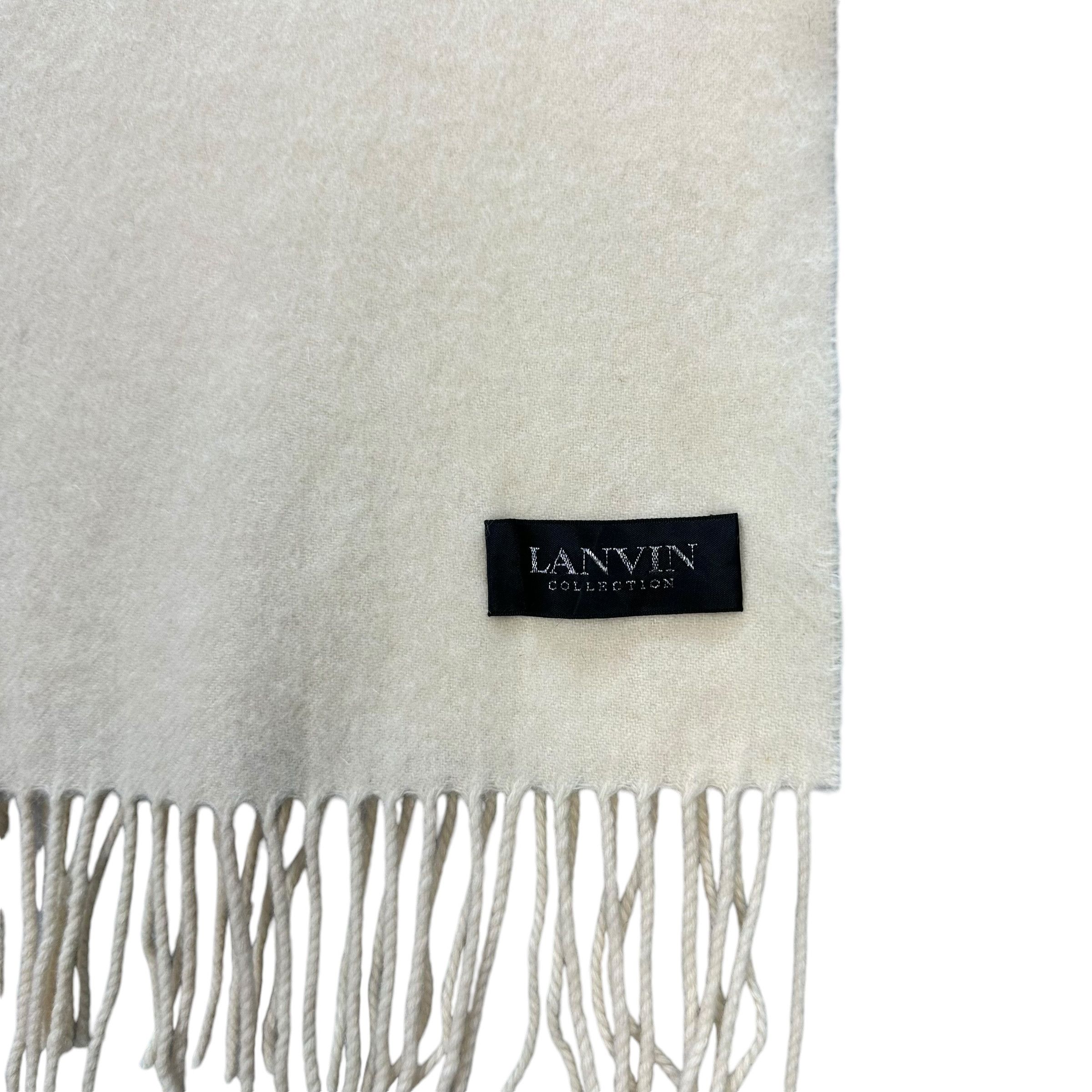 Lanvin LANVIN Collection Wool Muffler Neckwear Scarf #A68-1646 Size ONE SIZE - 4 Thumbnail