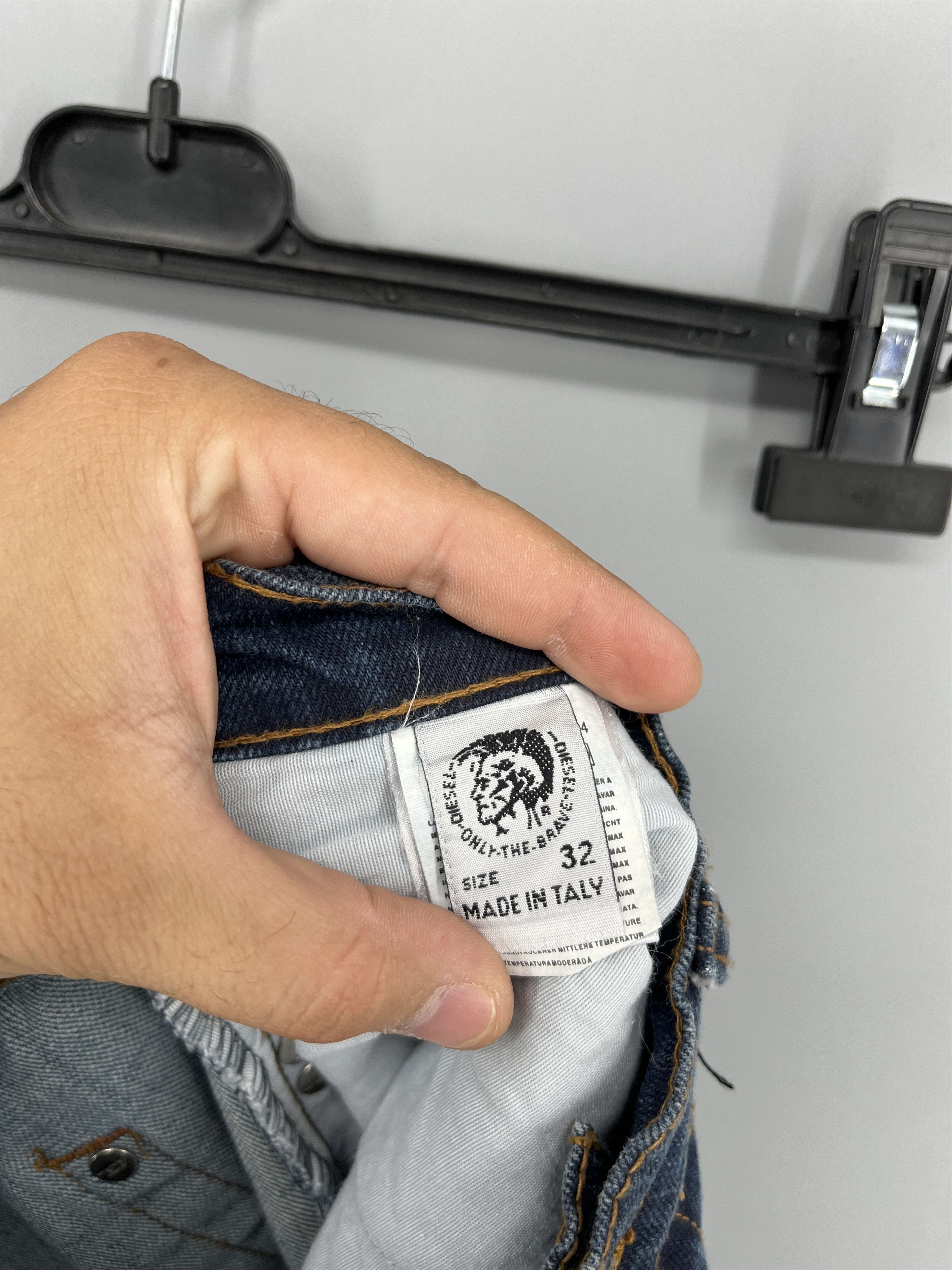 Diesel Vintage Diesel Industry Blue Denim Jeans Size-32 Size US 32 / EU 48 - 14 Thumbnail