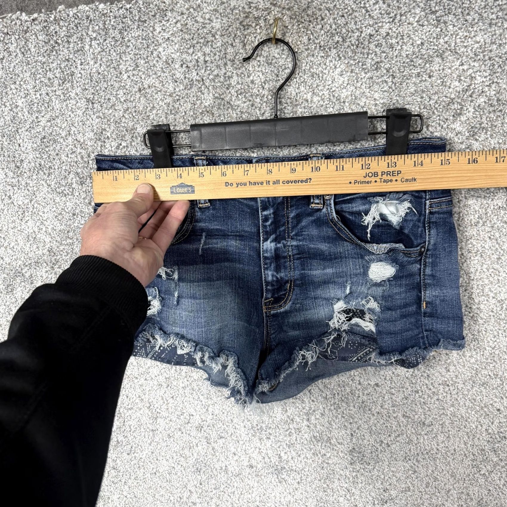 American Eagle Outfitters VINTAGE American Eagle Shorts 6 30x3 Rockstar Girlfriend Western Indie Chic Festivalcore Size 28" / US 6 / IT 42 - 2 Thumbnail