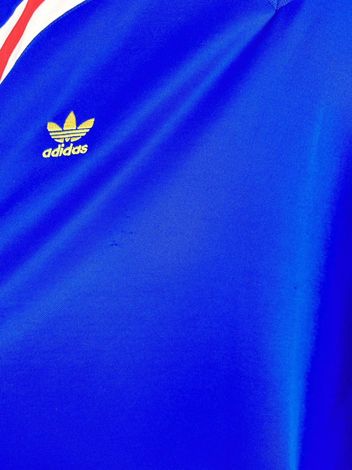 Adidas Adidas Retro 1984/86 Originals 2013 France Soccer Jersey L Size US L / EU 52-54 / 3 - 5 Thumbnail