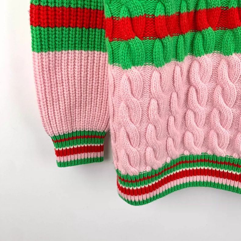 Gucci Gucci x Adidas Colorful Knit Sweater-2506 Size US S / EU 44-46 / 1 - 5 Thumbnail