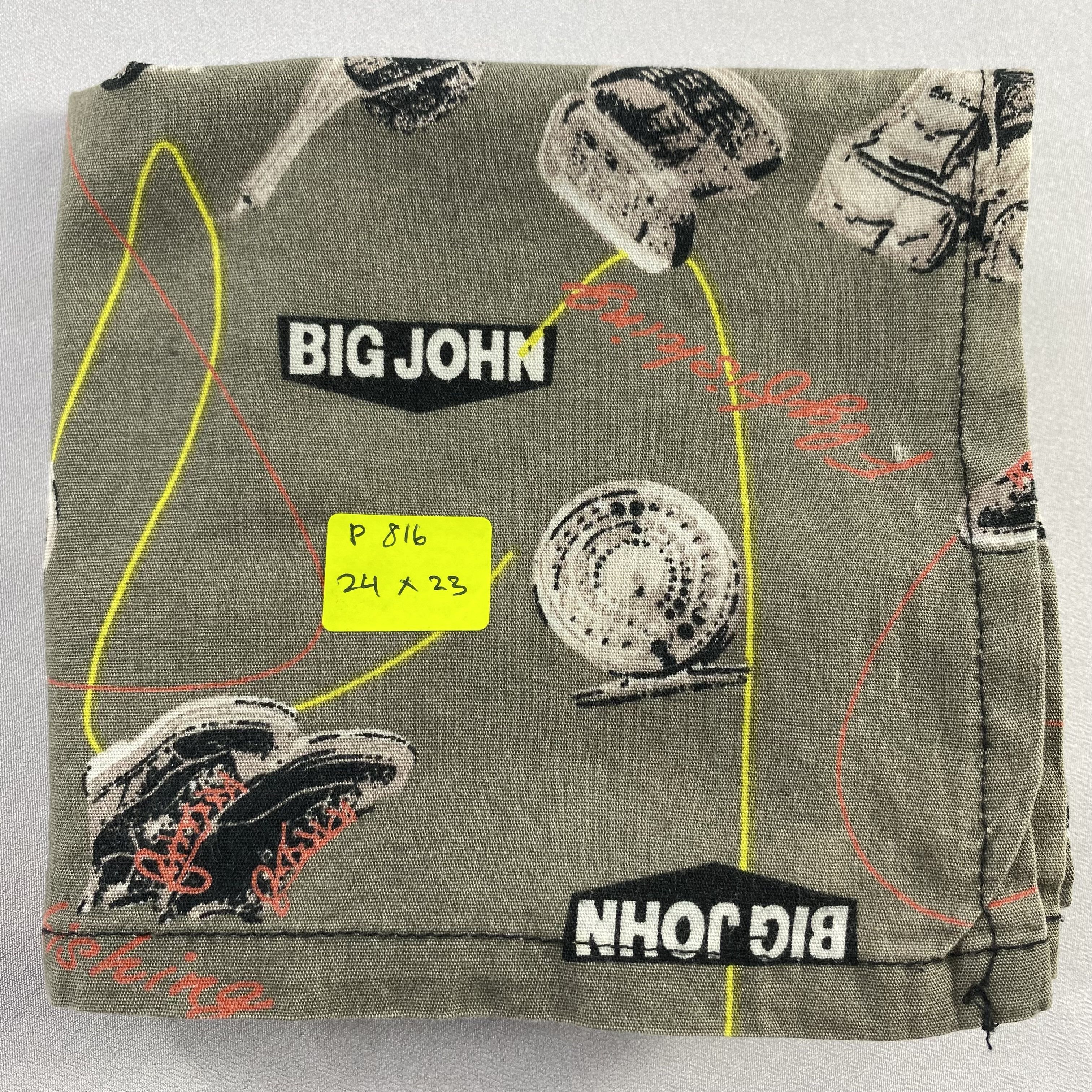 Big John × Vintage Big John Handkerchief / Neckerchief / Bandana-P816 Size ONE SIZE - 5 Thumbnail