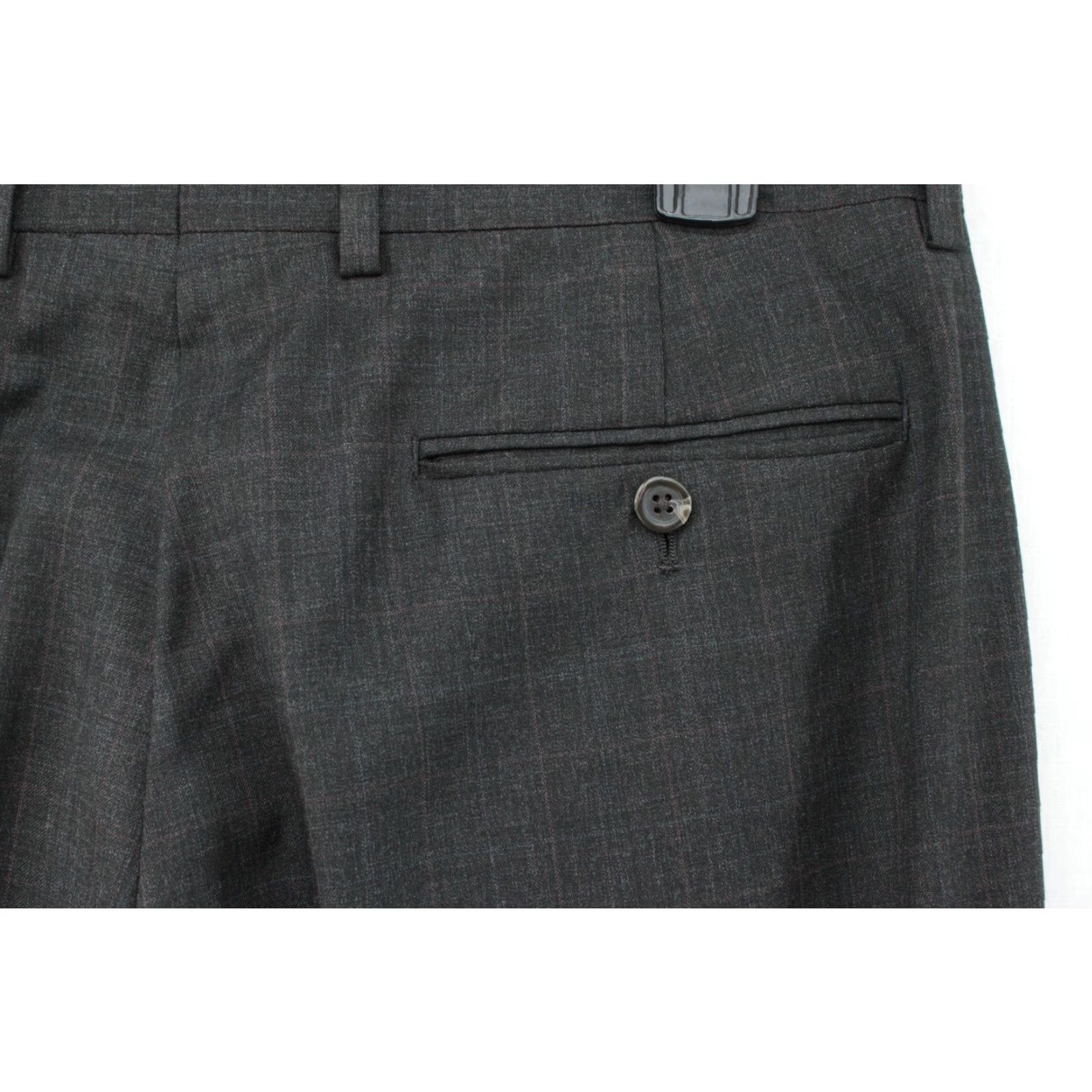 Polo Ralph Lauren Polo Ralph Lauren Pants Men's 34x29 Gray Windowpane Plaid Dress Slack Modern Size US S / EU 44-46 / 1 - 7 Thumbnail
