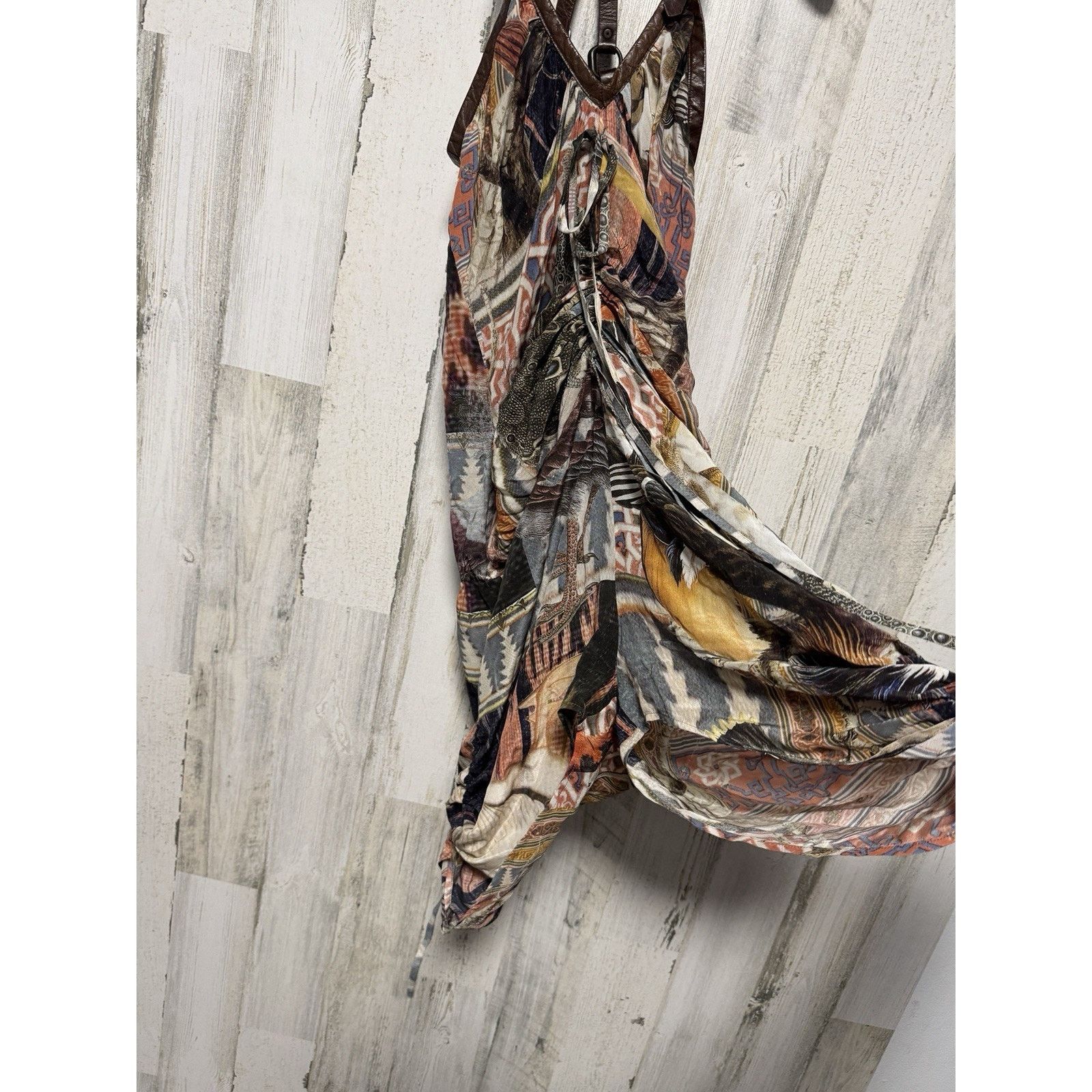 Allsaints All Saints Play suits 100% Silk and Leather Size 8 Size 30" / US 8 / IT 44 - 8 Thumbnail