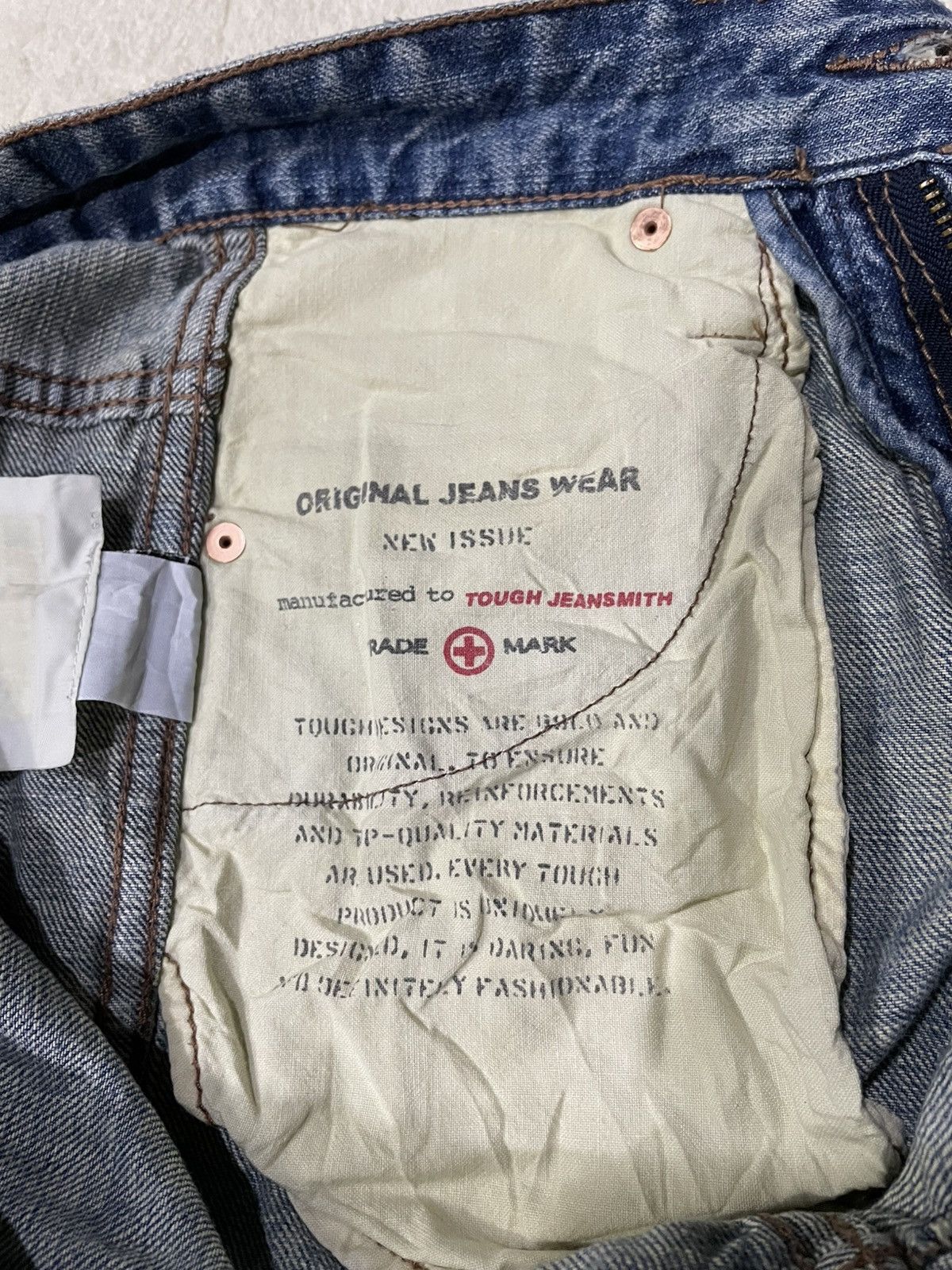 Japanese Brand Vintage Touch JeanSmith Sick Big Pocket Straight Cut Jeans Size US 32 / EU 48 - 13 Thumbnail