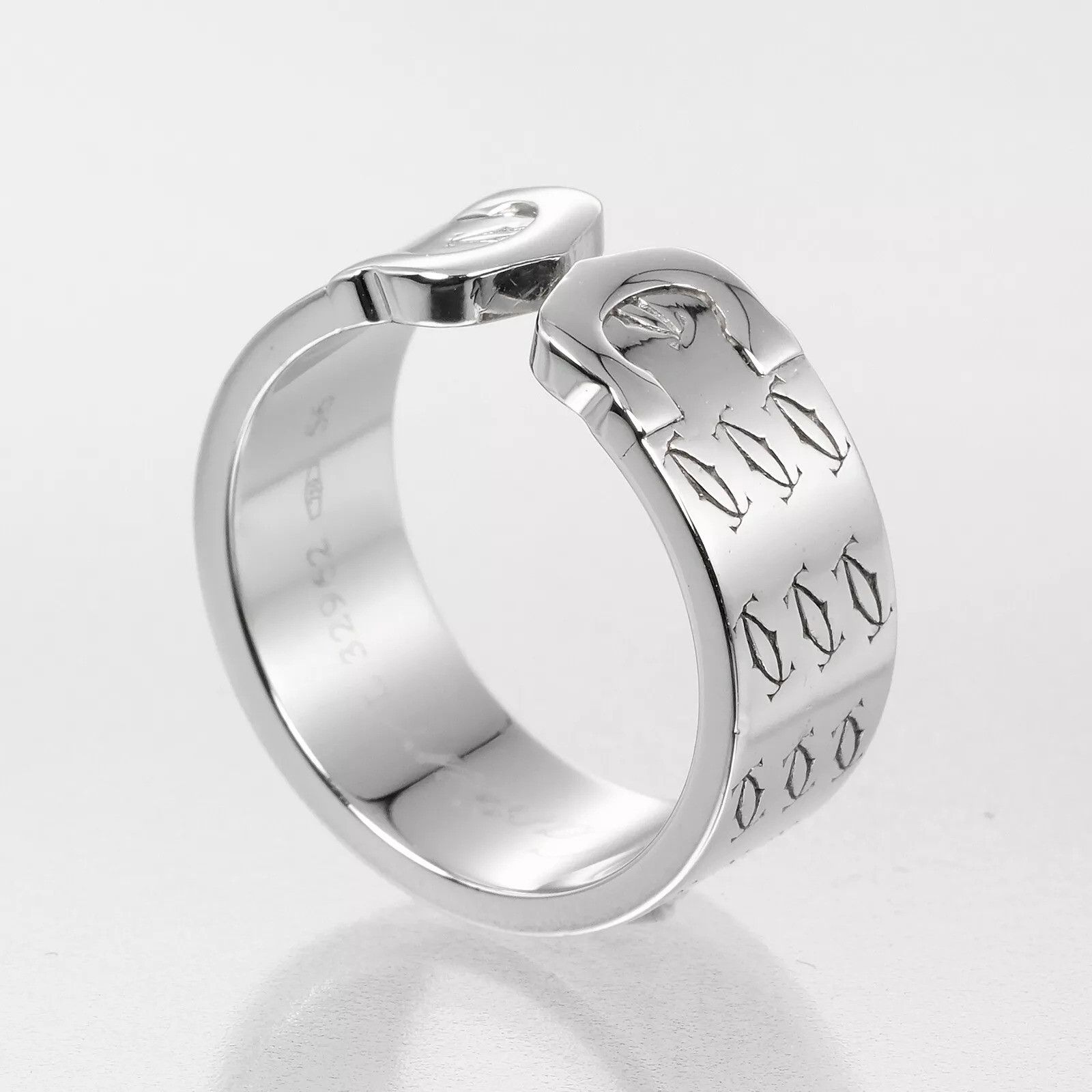 Cartier CARTIER 2C Happy Birthday Ring Christmas 2000 K18 Size ONE SIZE - 7 Thumbnail