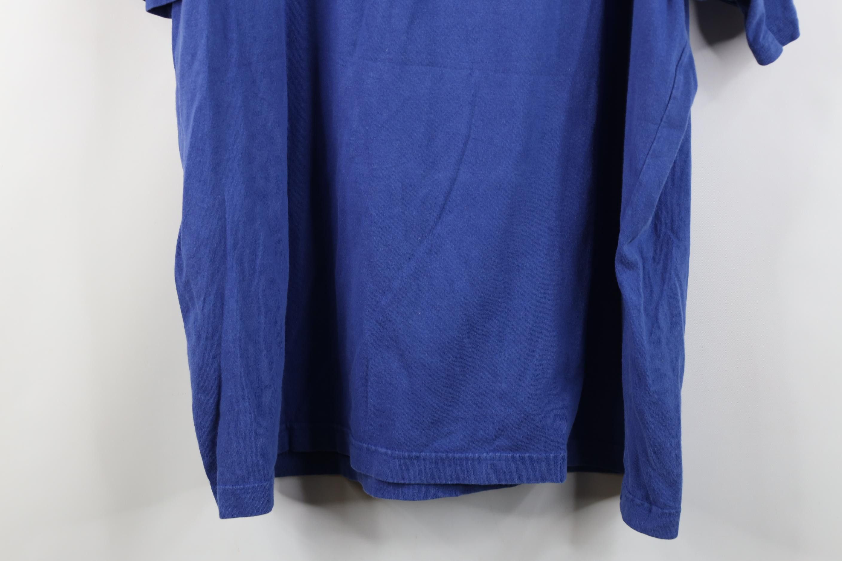 Nike Vintage Nike Swoosh Chicago Cubs Baseball T-Shirt Blue Size US XL / EU 56 / 4 - 17 Thumbnail