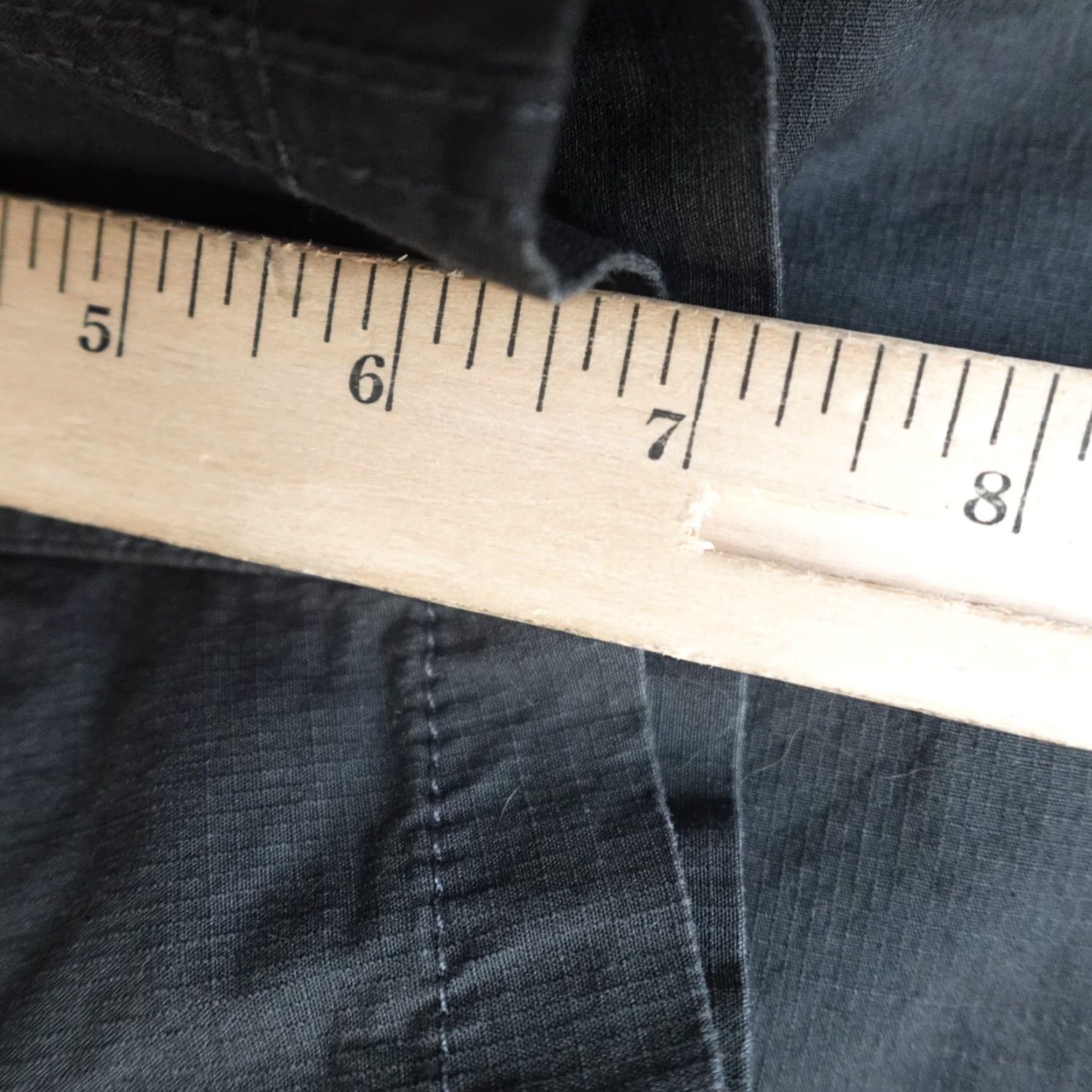 Vintage Bylt Shorts 2XL Gray Cargo Ripstop Drawstring 6.5" Inseam Cotton Blend Pocket Athletic Mens Size US 39 - 5 Thumbnail