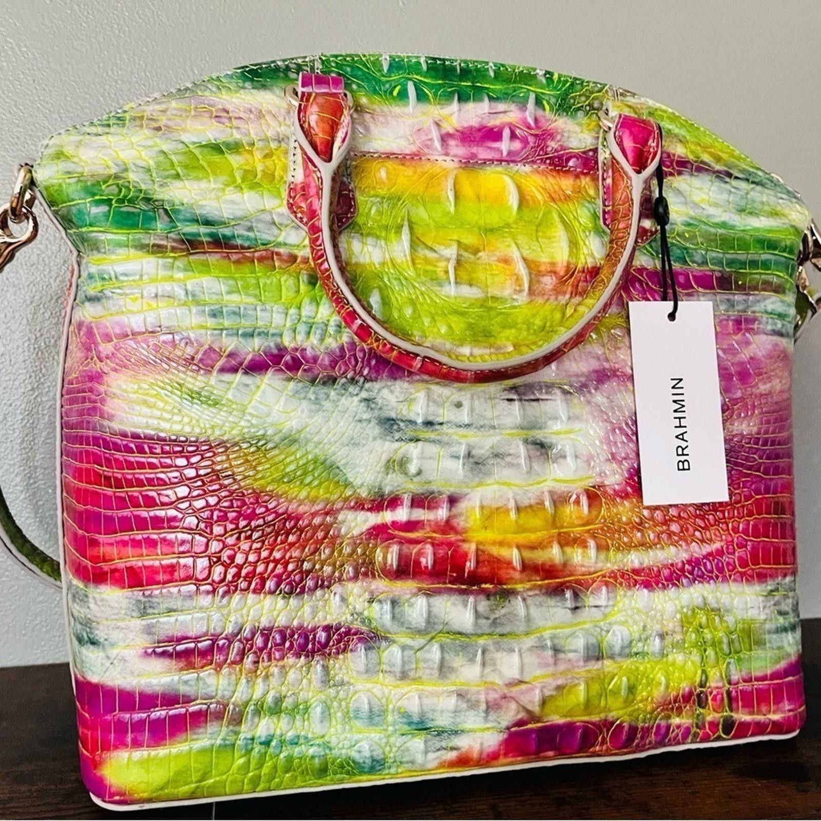 BRAHMIN Brahmin Duxbury Satchel Bag In Delight Melbourne NWT Size ONE SIZE - 3 Thumbnail