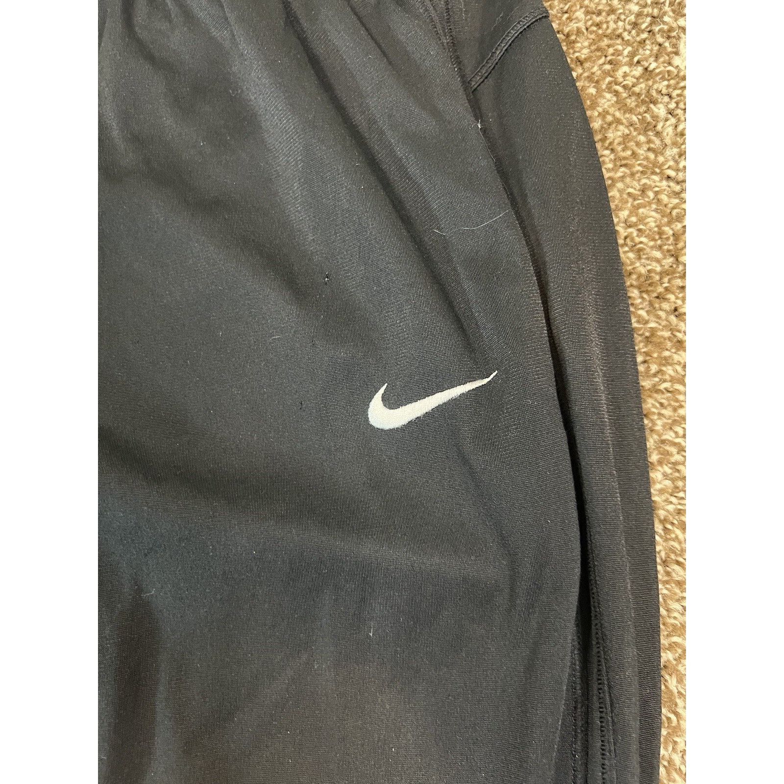 Nike Nike Drifit Joggers Track Pants Mens Black Size M Size US 32 / EU 48 - 3 Thumbnail