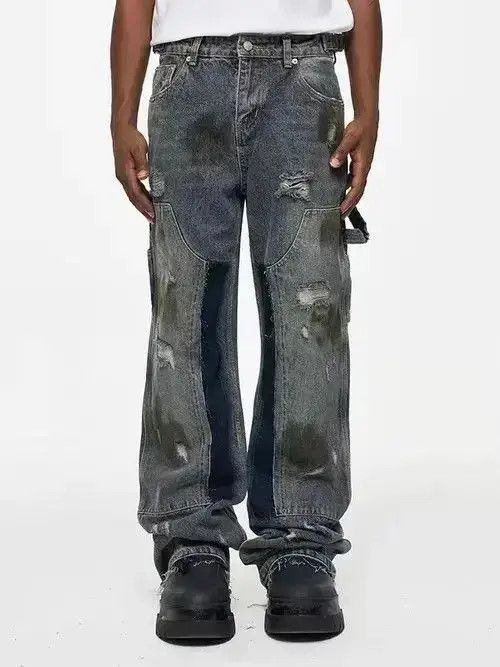 Japanese Brand Vintage distressed washed micro-flare jeans Size US 32 / EU 48 - 3 Thumbnail