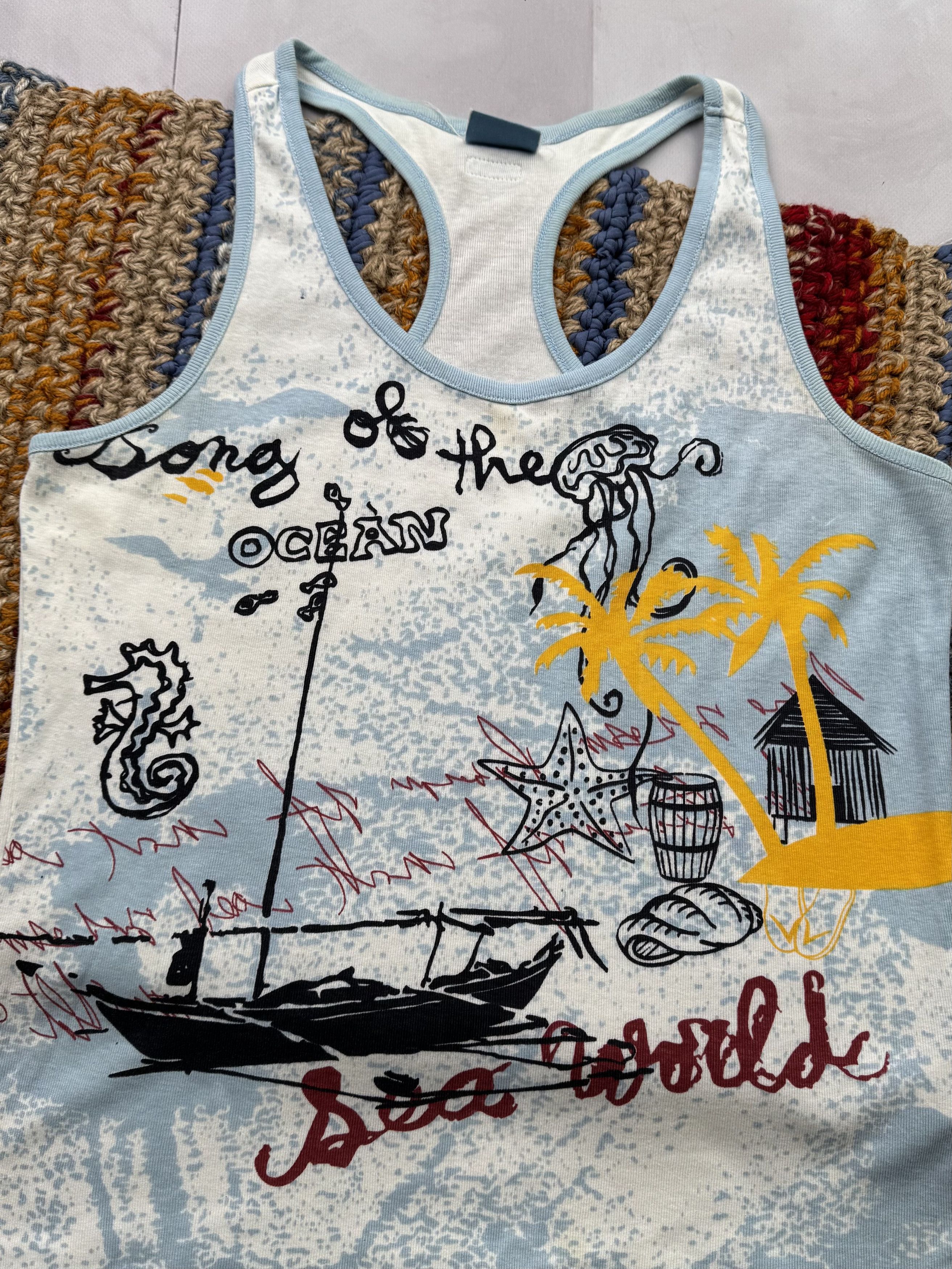 Japanese Brand Vintage Tank Top Size M / US 6-8 / IT 42-44 - 2 Thumbnail