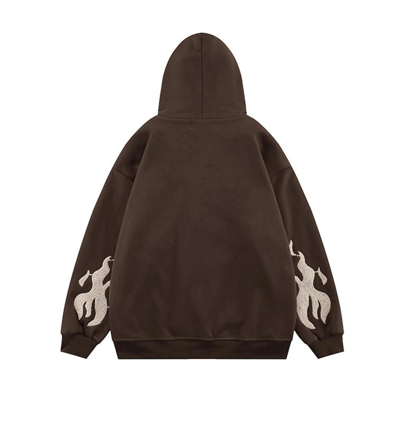 Japanese Brand Cross Graphic Full Zip-Up Hoodie Size US XL / EU 56 / 4 - 7 Thumbnail