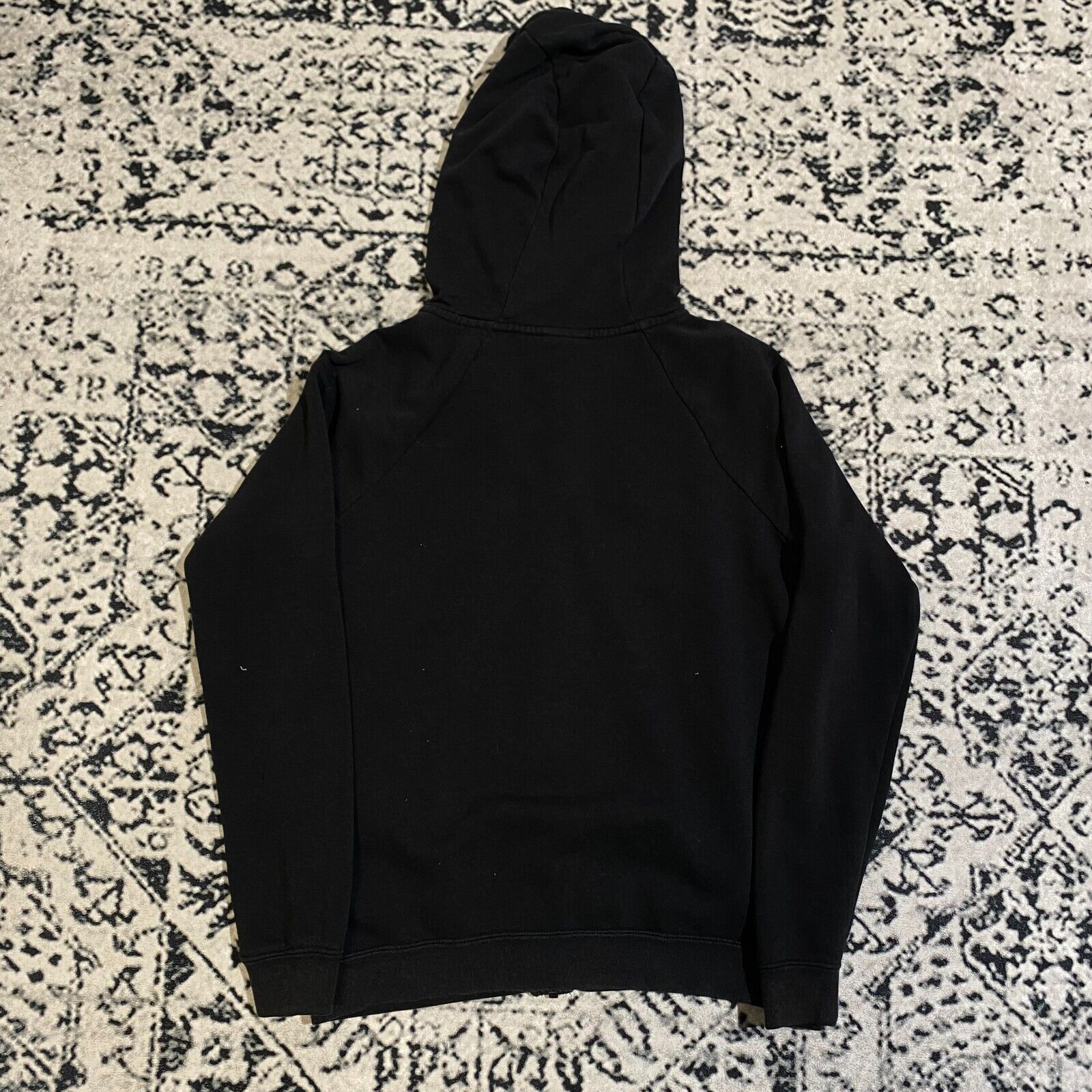 Nike × Vintage Vintage Nike Black Cotton Hoodie Size XS Archive Sport Size US XS / EU 42 / 0 - 9 Thumbnail