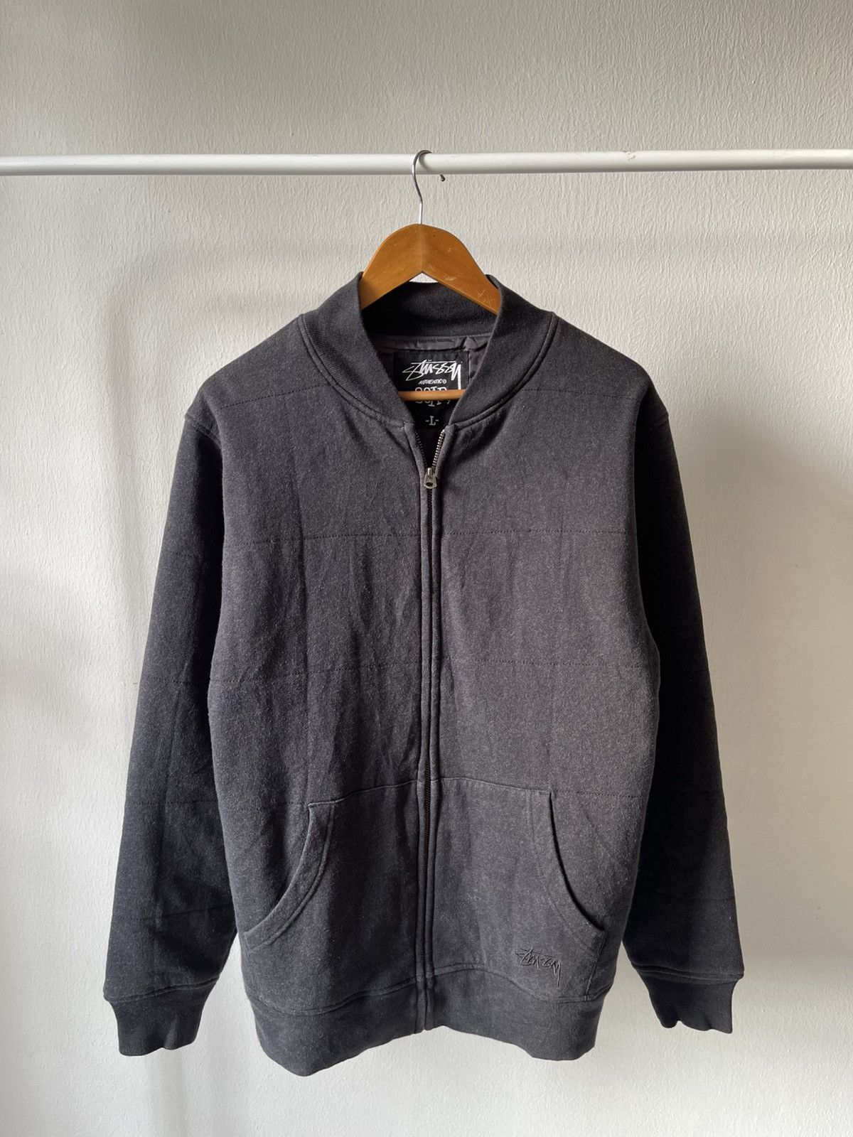 Stussy Stussy Bomber Zip Jacket Size US M / EU 48-50 / 2 - 2 Thumbnail