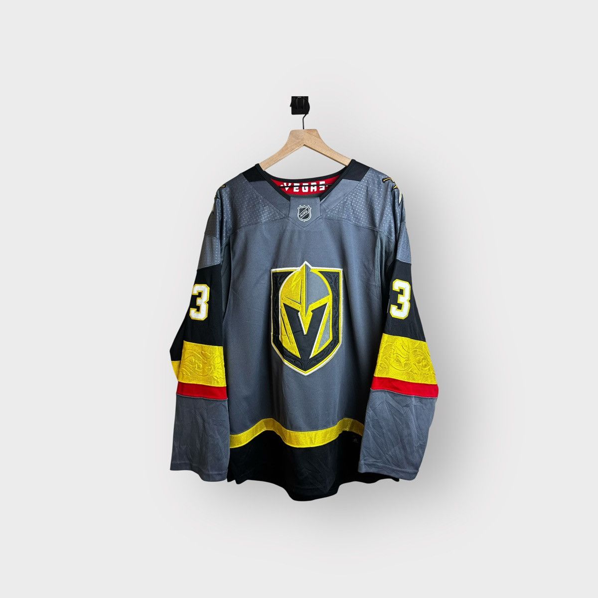 Adidas Vegas Golden Knights Lagace NHL Adidas Jersey Size US XL / EU 56 / 4 - 2 Thumbnail