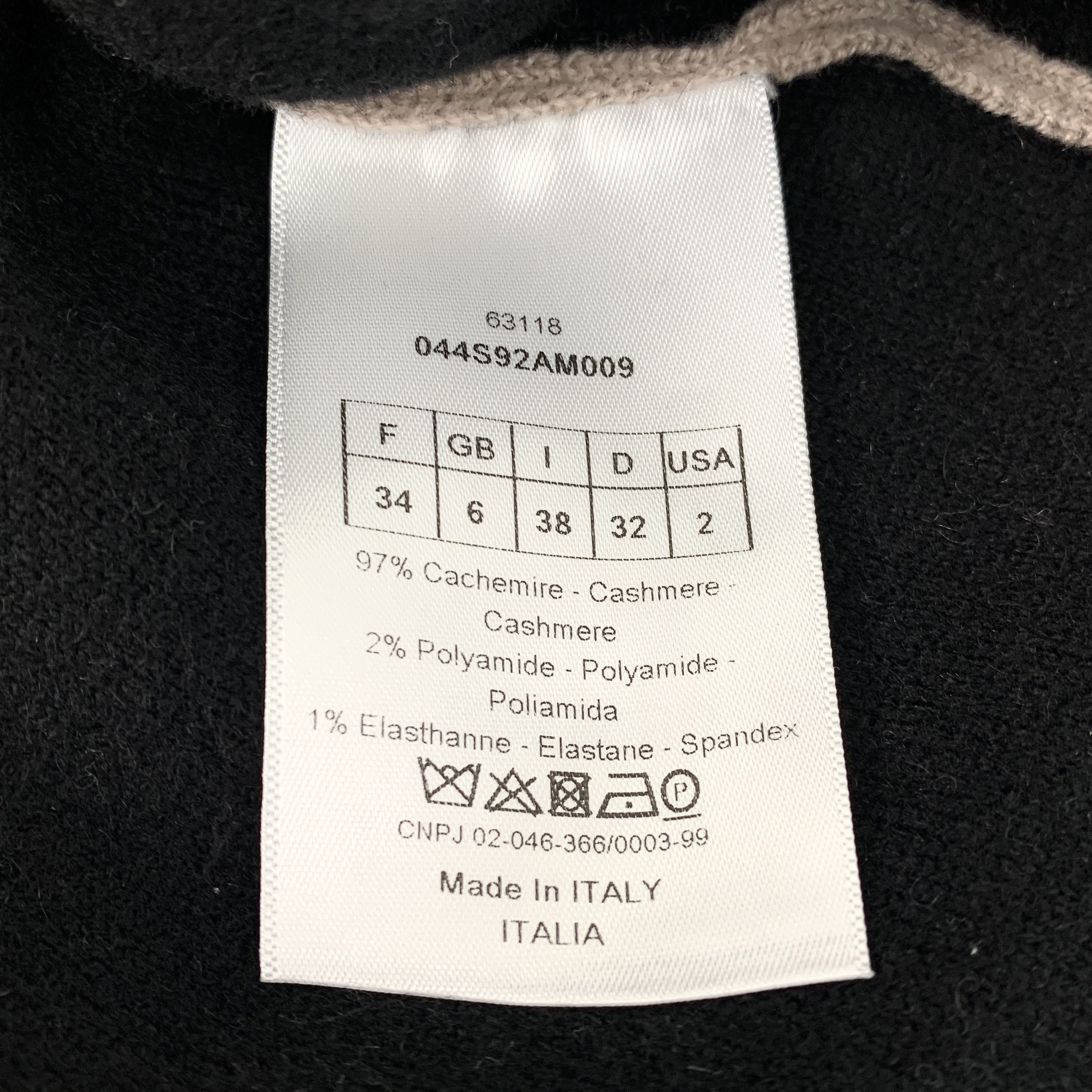 Dior Christian Dior Knit Hoodie (Size XXS) Size XXS / US 00 / IT 34 - 4 Thumbnail