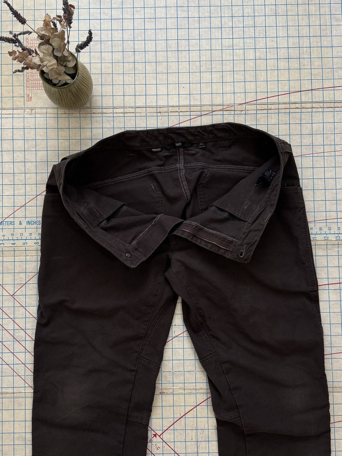 1620 Workwear 1620 Workwear Brown Work Pants Fits Mens Size 40x29 Cordura Size US 40 / EU 56 - 6 Thumbnail
