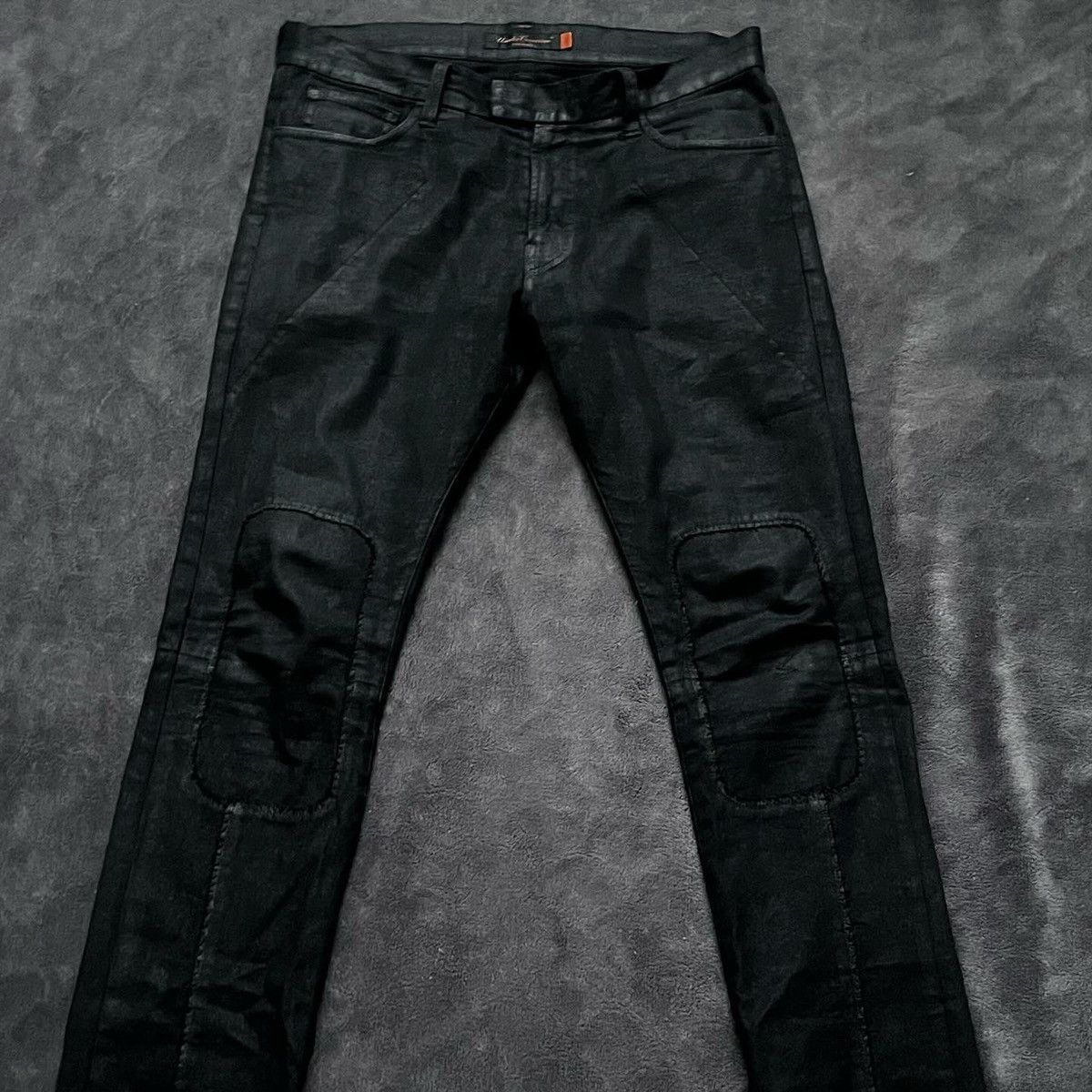 image of Jun Takahashi x Number N Ine Sold/aw06 Undercover Crust Denim in Black, Men's (Size 30)