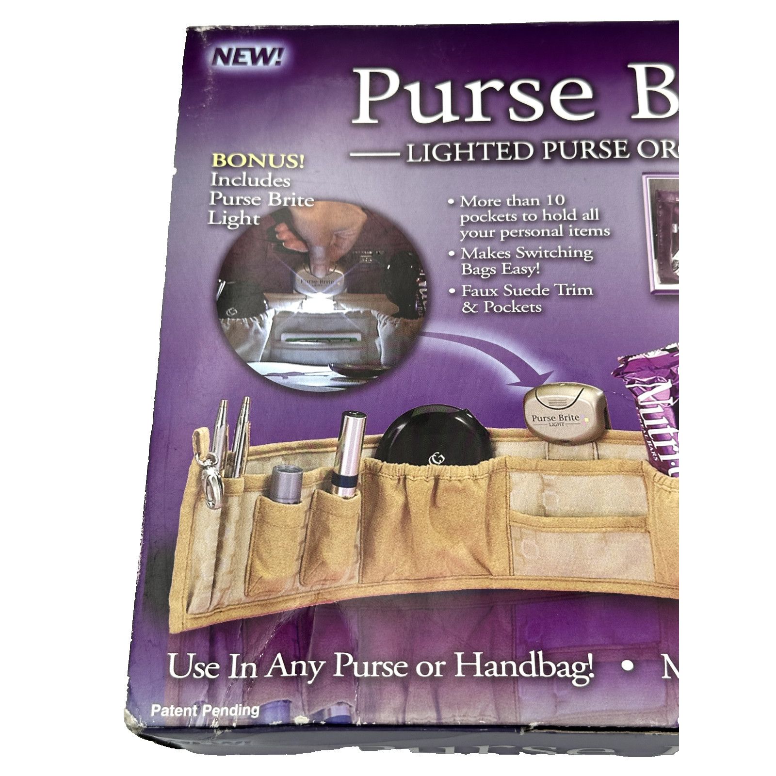 Other Vintage Purse Brite Organizer w/ Light with Multiple Pockets Size ONE SIZE - 5 Thumbnail