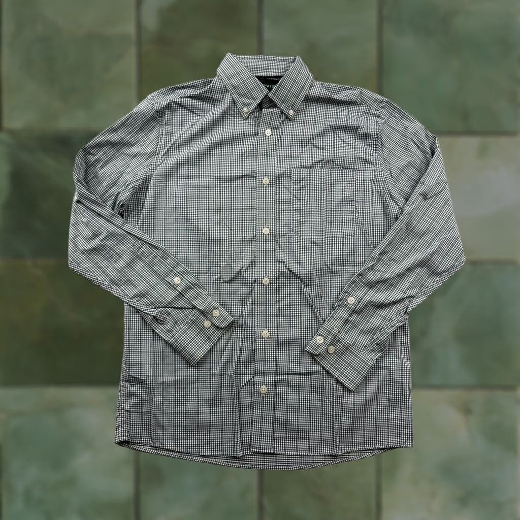 Orvis Orvis Shirt Mens M Green Check Long Sleeve Button-Down Casual Active Fit Size US M / EU 48-50 / 2 - 1 Thumbnail