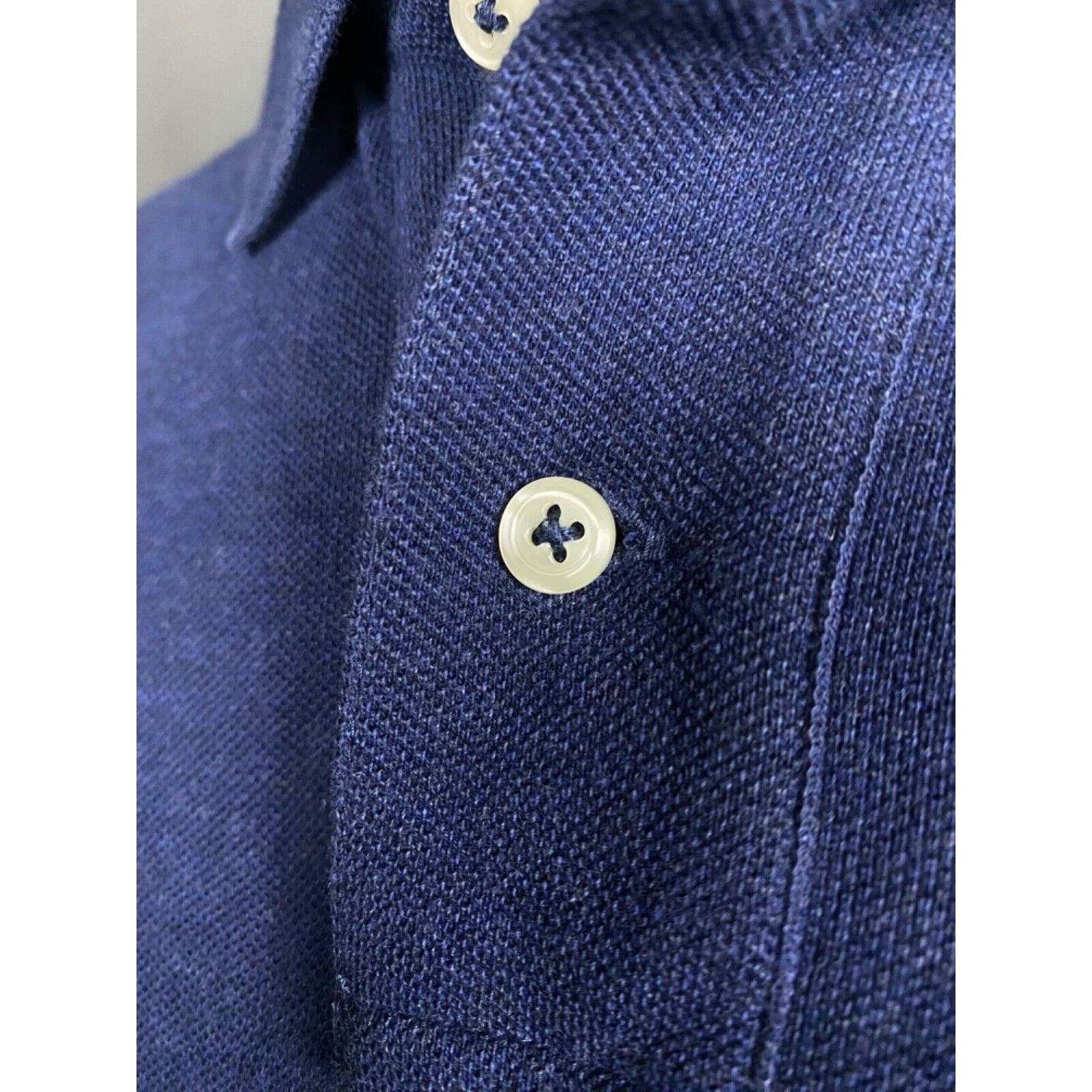Polo Ralph Lauren Polo Ralph Lauren Men's Blue Collared Polo Longsleeve Sweate Size US XL / EU 56 / 4 - 9 Thumbnail