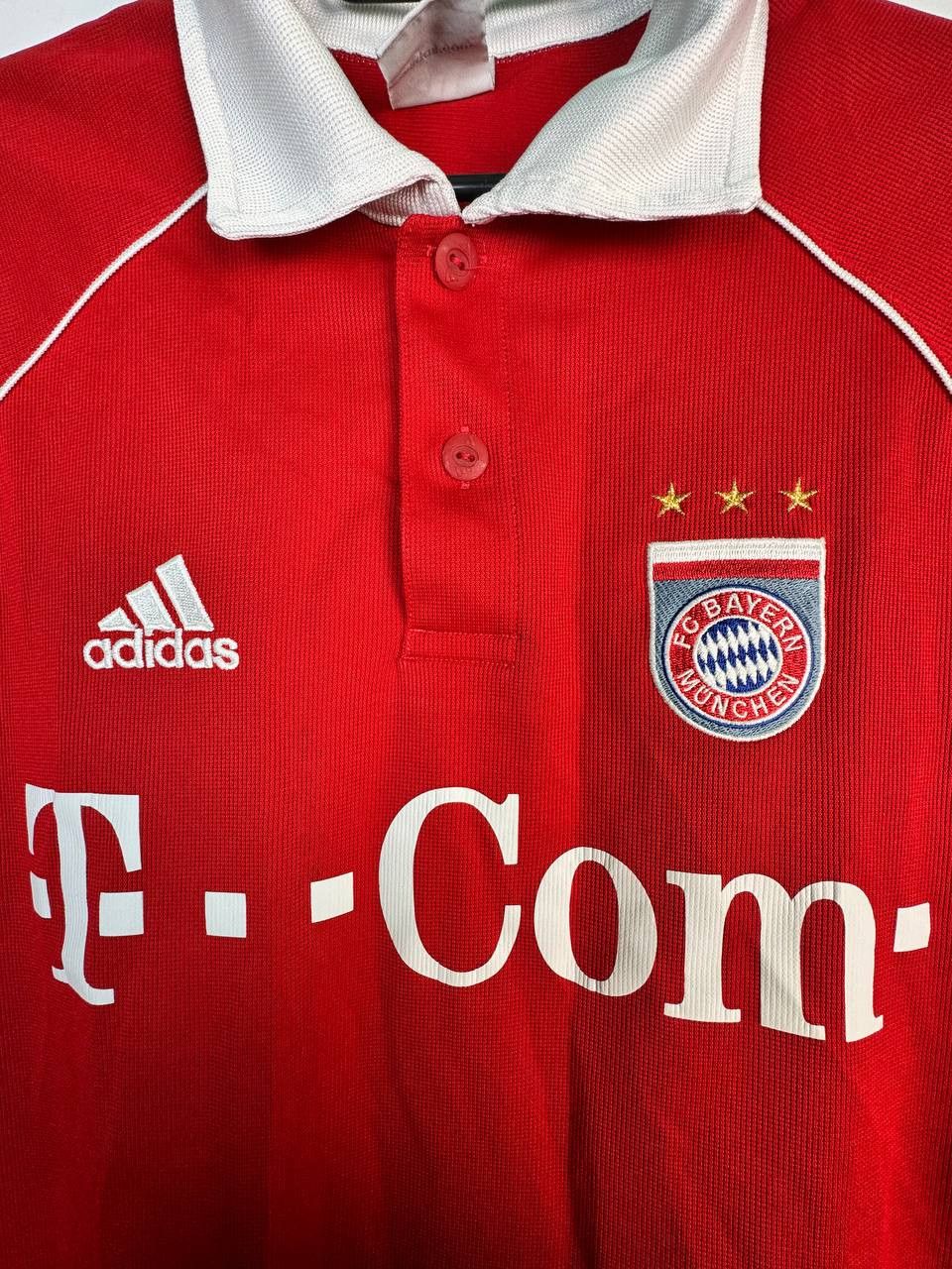 Adidas × Vintage 2005-06 Bayern Munich adidas Home Shirt Makaay #10 MEDIUM Size US M / EU 48-50 / 2 - 2 Thumbnail