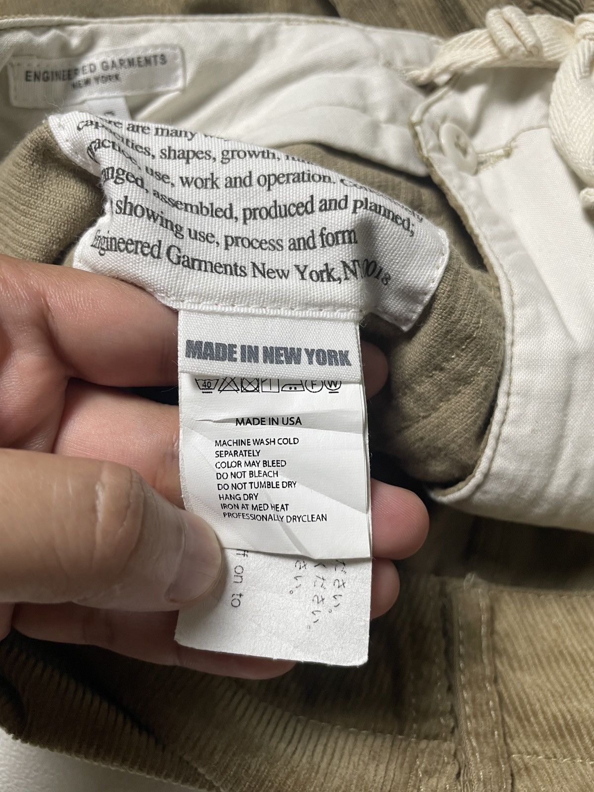 Engineered Garments Engineered Garments Fatigue Shorts Corduroy Small Size US 32 / EU 48 - 8 Thumbnail