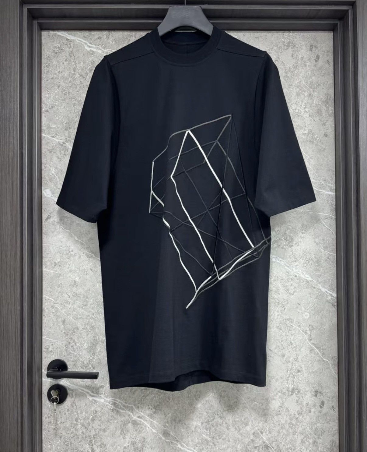 Rick Owens Rick Owens Geometric Embroidered Short Size US S / EU 44-46 / 1 - 1 Thumbnail