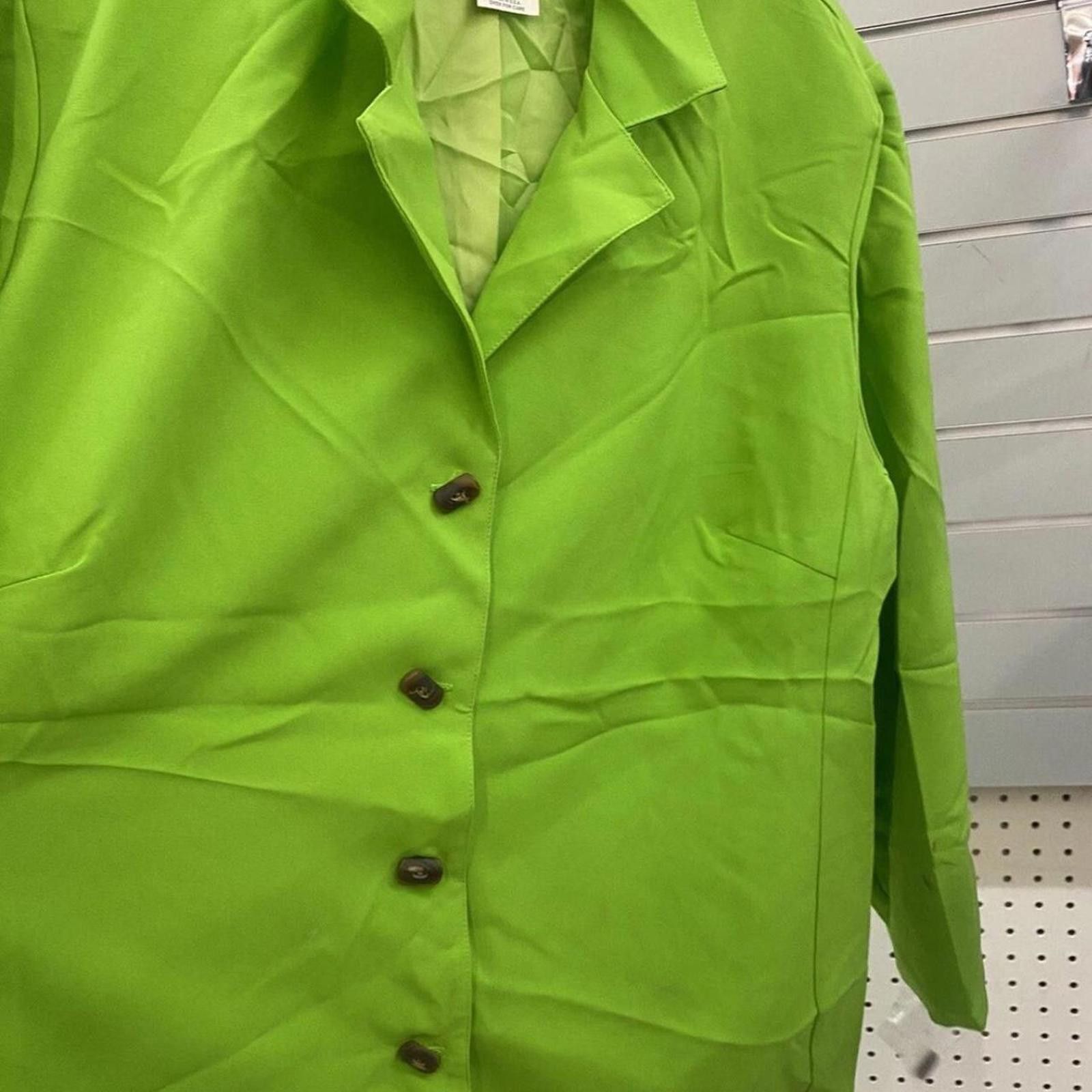 Other Green vintage blazer size 24 w Size 4XL / US 24-26 - 2 Thumbnail