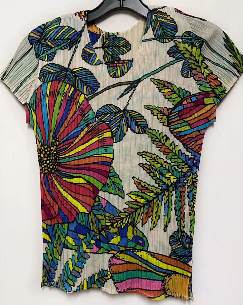 Issey Miyake Issey Miyake Tropical fish rainforest jacket Size XL / US 12-14 / IT 48-50 - 1 Thumbnail