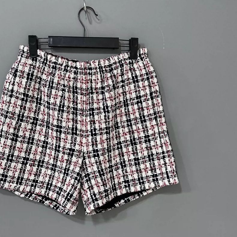 Gucci Gucci Woven Checkered Shorts-2506 Size 41" - 2 Thumbnail