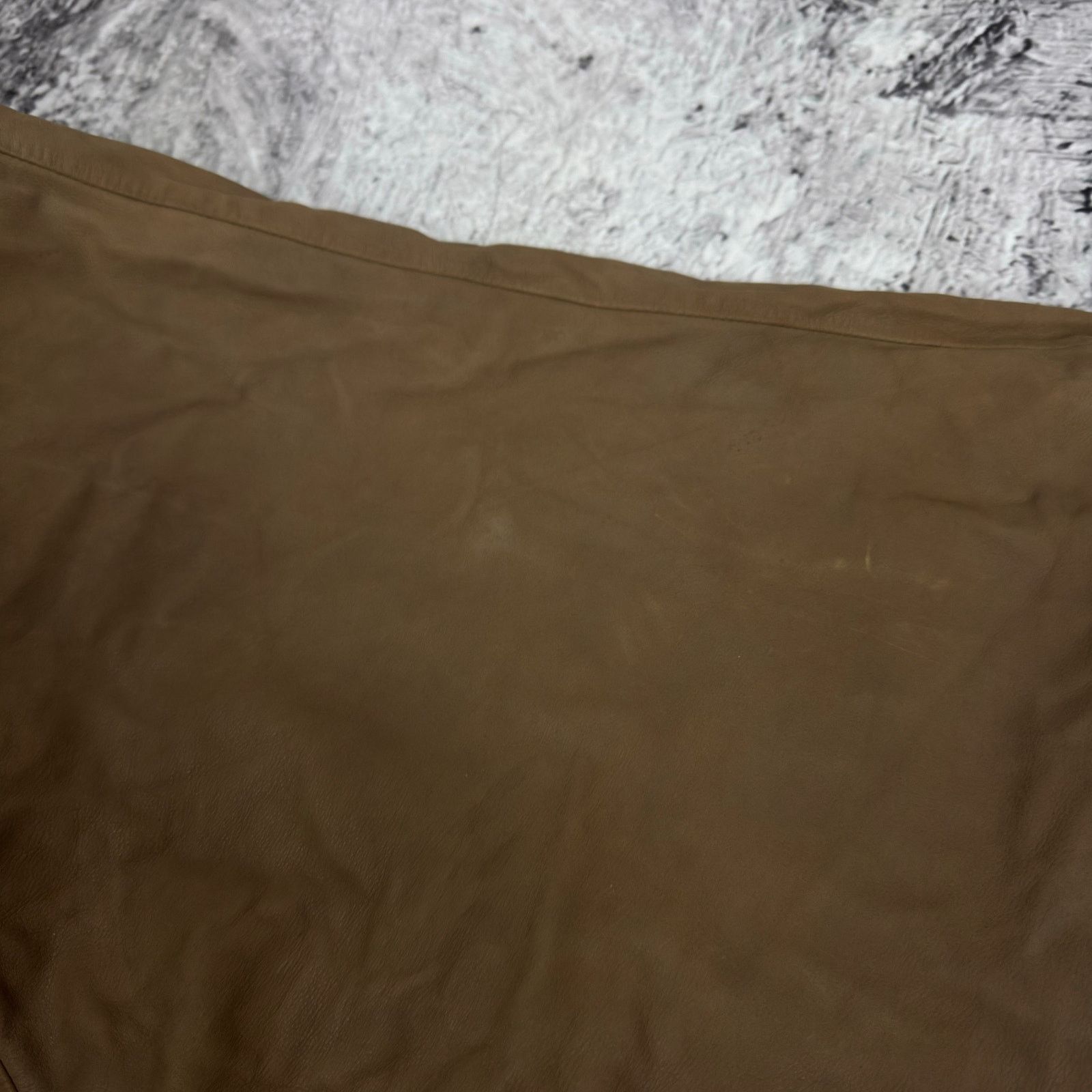 Hugo Boss Boss Hugo Boss Women's brown Leather Full Zip Jacket 8 Size S / US 4 / IT 40 - 8 Thumbnail