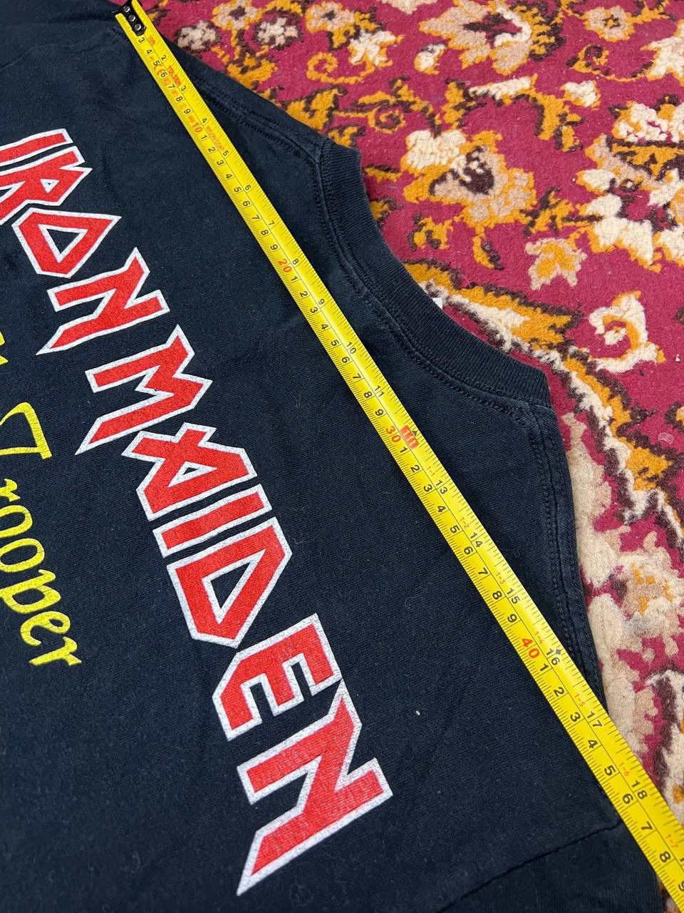 Band Tees × Vintage 🔥GRAILSALE 🔥 Iron Maiden the trooper opium punk rock t shirt Size US M / EU 48-50 / 2 - 3 Thumbnail