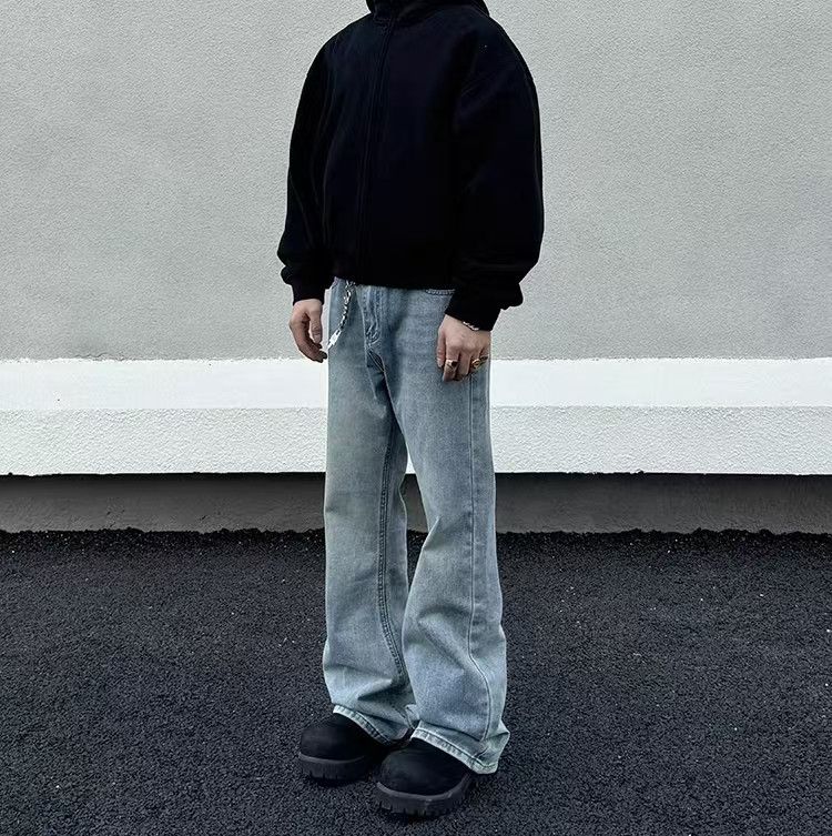 Japanese Brand × Vintage Street Vintage Washed Machete Micro Flare Jeans Size US 28 / EU 44 - 6 Thumbnail