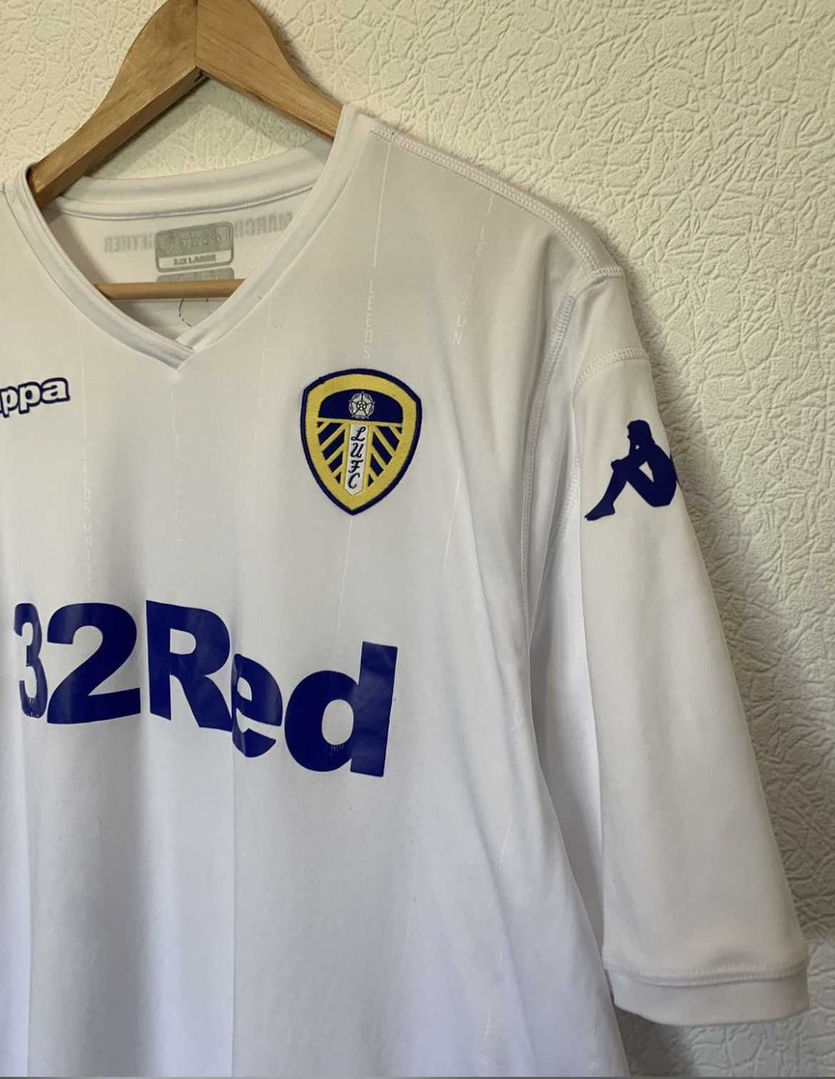 Kappa LEEDS UNITED KAPPA 2018/2019 HOME KIT SOCCER JERSEY FOOTBALL Size US XXL / EU 58 / 5 - 2 Thumbnail