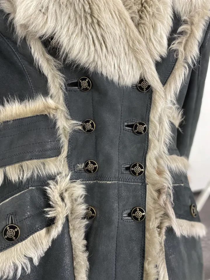 Roberto Cavalli ROBERTO CAVALLI SHEEPSKIN COAT Size M / US 6-8 / IT 42-44 - 4 Thumbnail