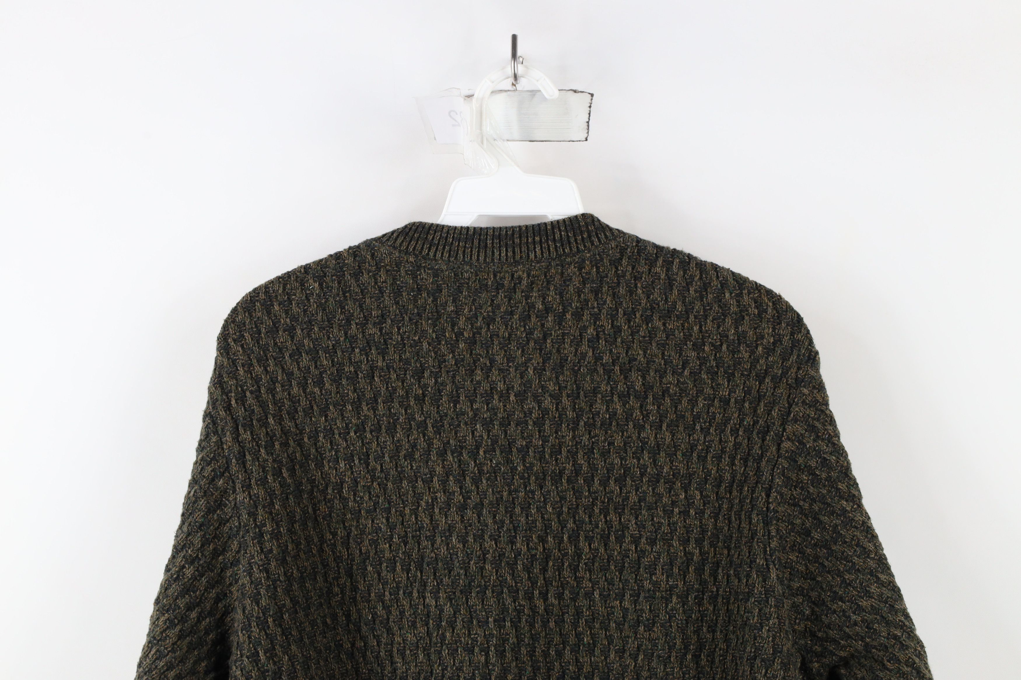 Vintage Vintage 90s Streetwear Weave Knit Henley Sweater USA Size US S / EU 44-46 / 1 - 7 Thumbnail