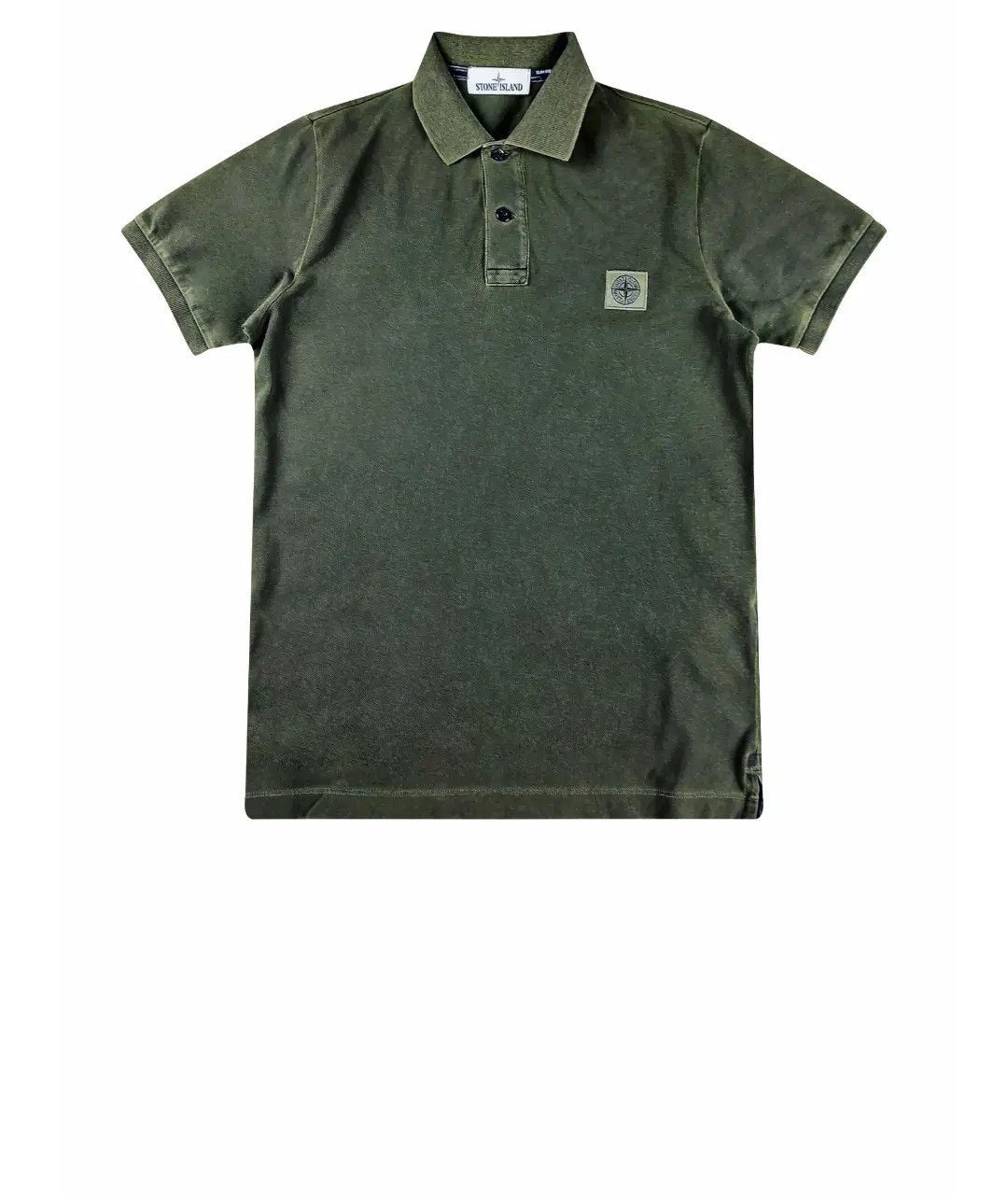 image of Stone Island Polo Shirt in Khaki, Men's (Size Small)