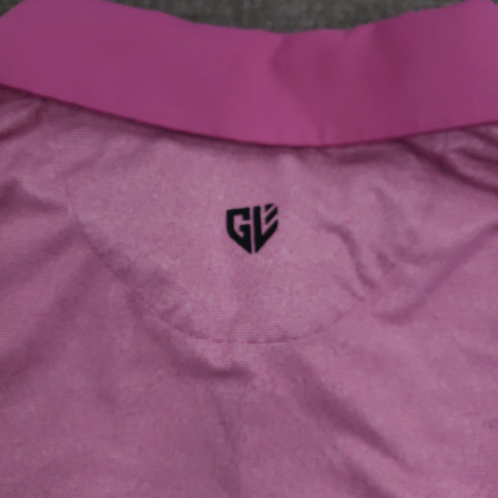 Vintage Graham Luxe Polo Shirt Mens Large Pink Performance Stretch Golf Short Sleeve Shirt Size US L / EU 52-54 / 3 - 8 Thumbnail