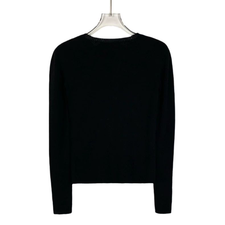 Balenciaga Balenciaga Black logo dark crewneck sweater Size XS / US 0-2 / IT 36-38 - 2 Thumbnail