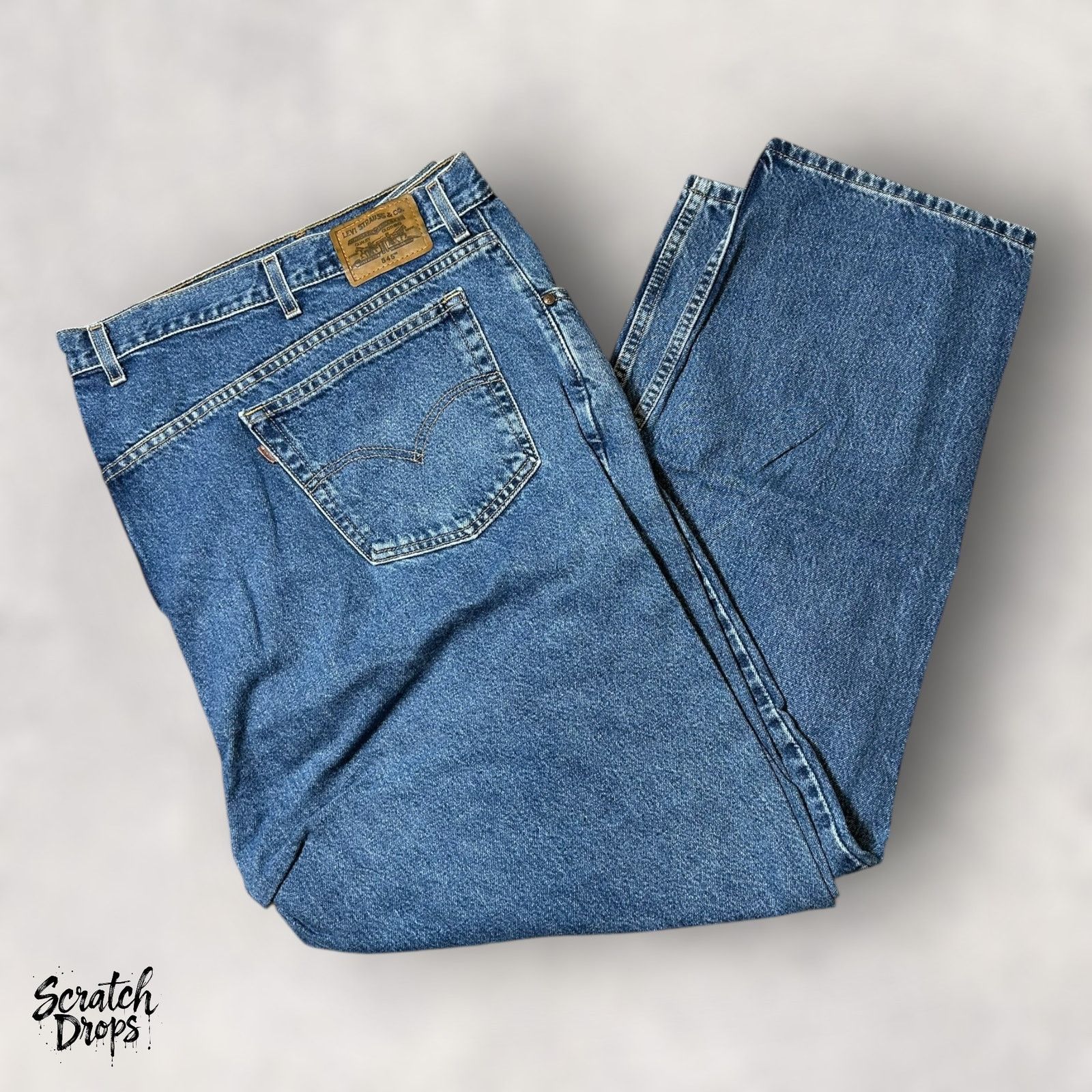 Levi's Vintage Levi's Signature 545 Men's Jeans Deadstock W54 L32 Size US 38 / EU 54 - 6 Thumbnail